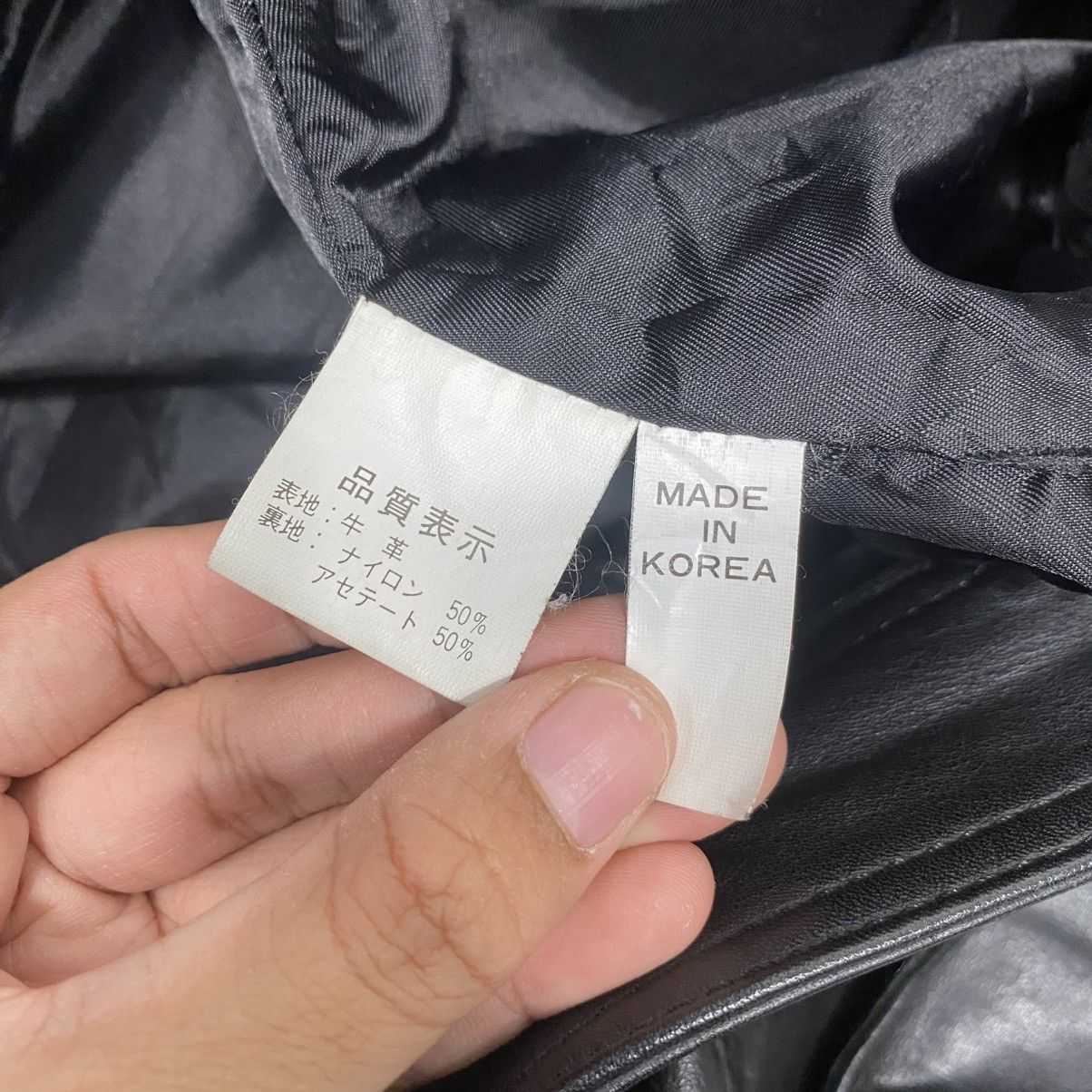 Genuine Leather × Japanese Brand × Leather Unbranded leather pant Size US 32 / EU 48 - 13 Thumbnail
