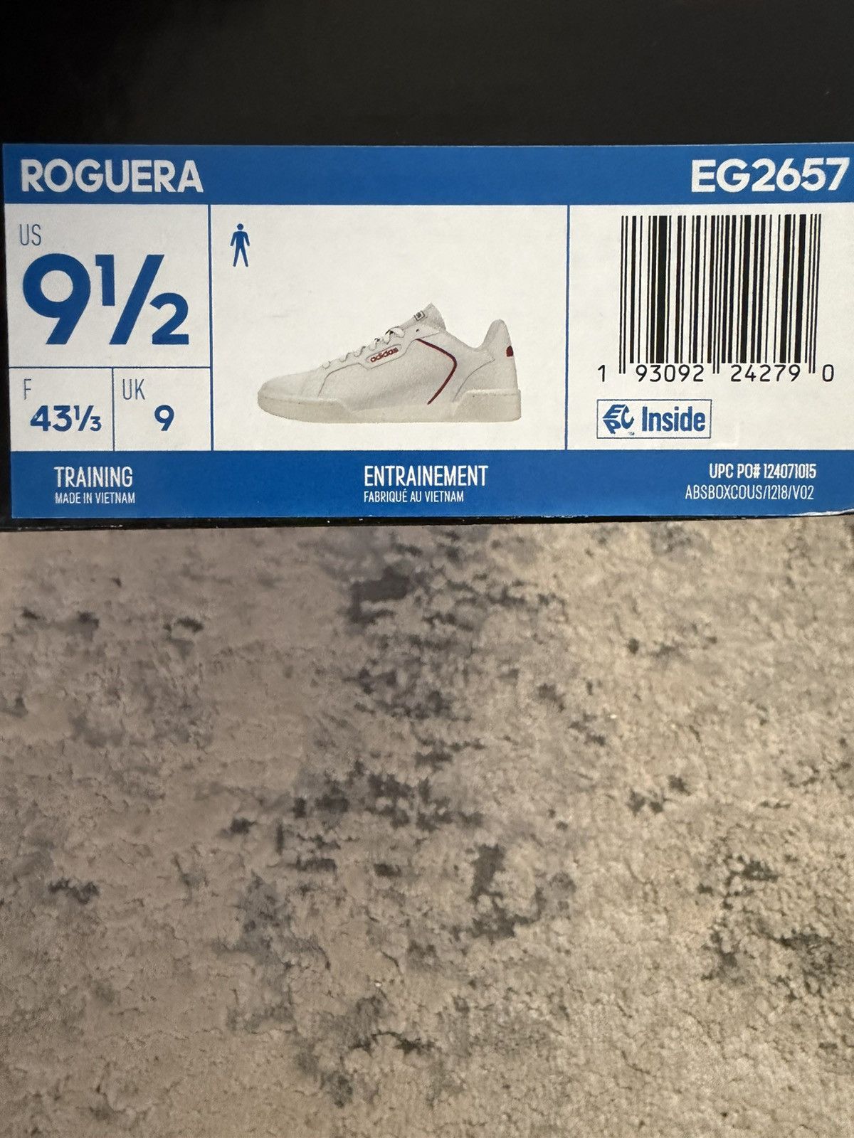 Adidas Adidas Roguera Trainer Low Off-White/Red - EG2657 Size US 9.5 / EU 42-43 - 10 Thumbnail