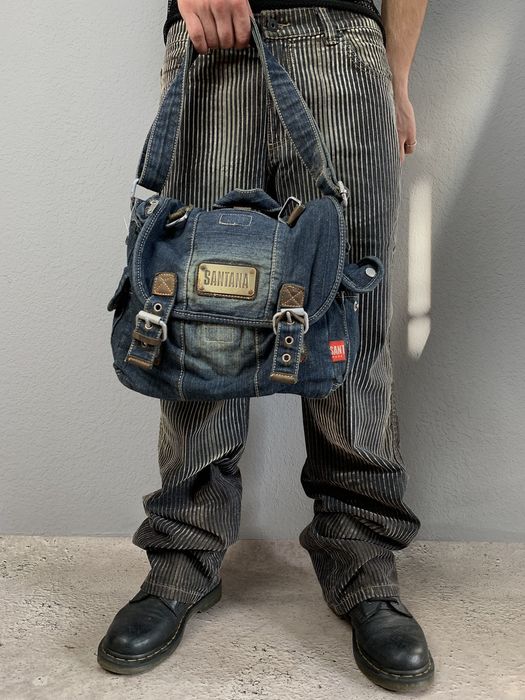 90s vintage diesel military-bag y2k-