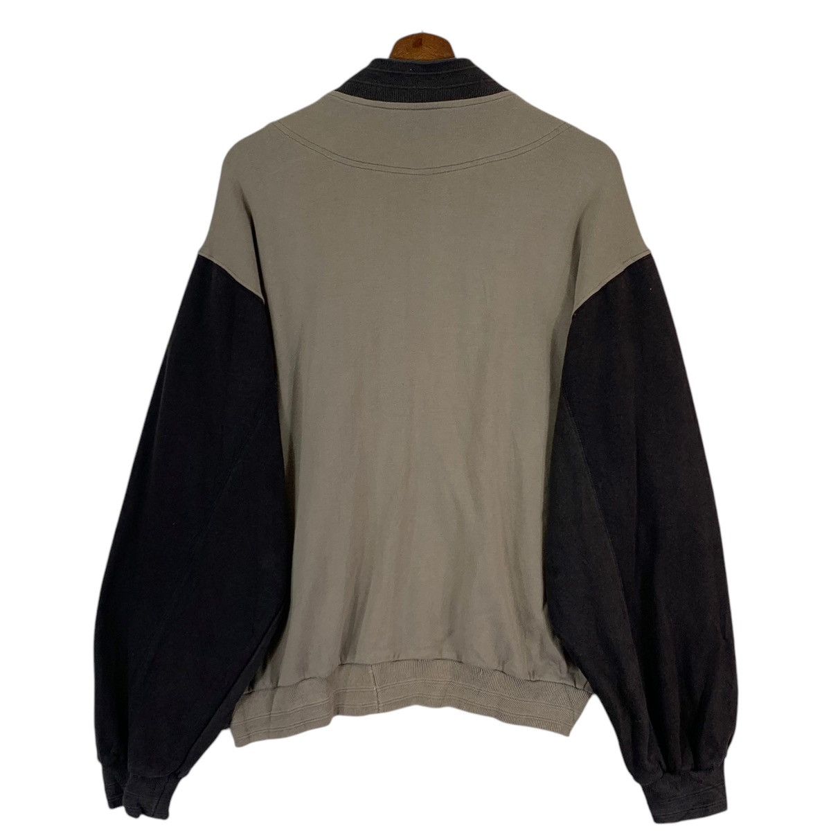 Nike × Vintage VINTAGE 90s NIKE AIR SWOOSH SPORTSWEAR ZIPPER SWEATER Size US M / EU 48-50 / 2 - 7 Thumbnail