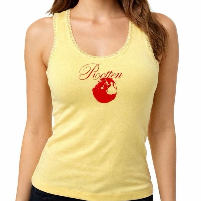 Daydreamer DAYDREAMER Rotten Apple Tank in Yellow Size Small New Size S / US 4 / IT 40 - 1 Thumbnail