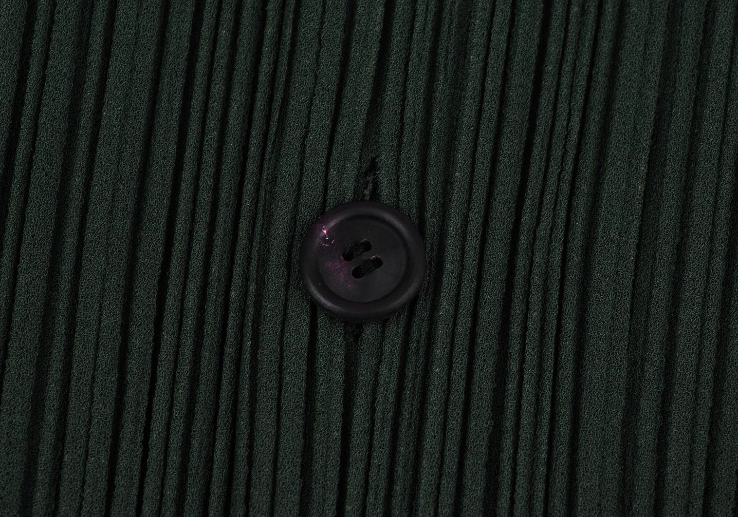 Issey Miyake Double Face Pleats Vest in Dark Green XL Size US XL / EU 56 / 4 - 6 Thumbnail