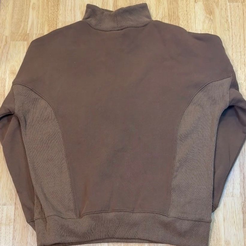 Anatomie Anrabess Womens brown Quarter Zip Pullover Sweater Med Size S / US 4 / IT 40 - 2 Thumbnail