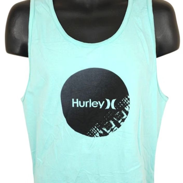 Hurley Hurley Tank Top Mens Size S Blue Surfing Surfer Surf And Skate Streetwear Shirt Wardrobe Essentials Mens Size US S / EU 44-46 / 1 - 2 Thumbnail