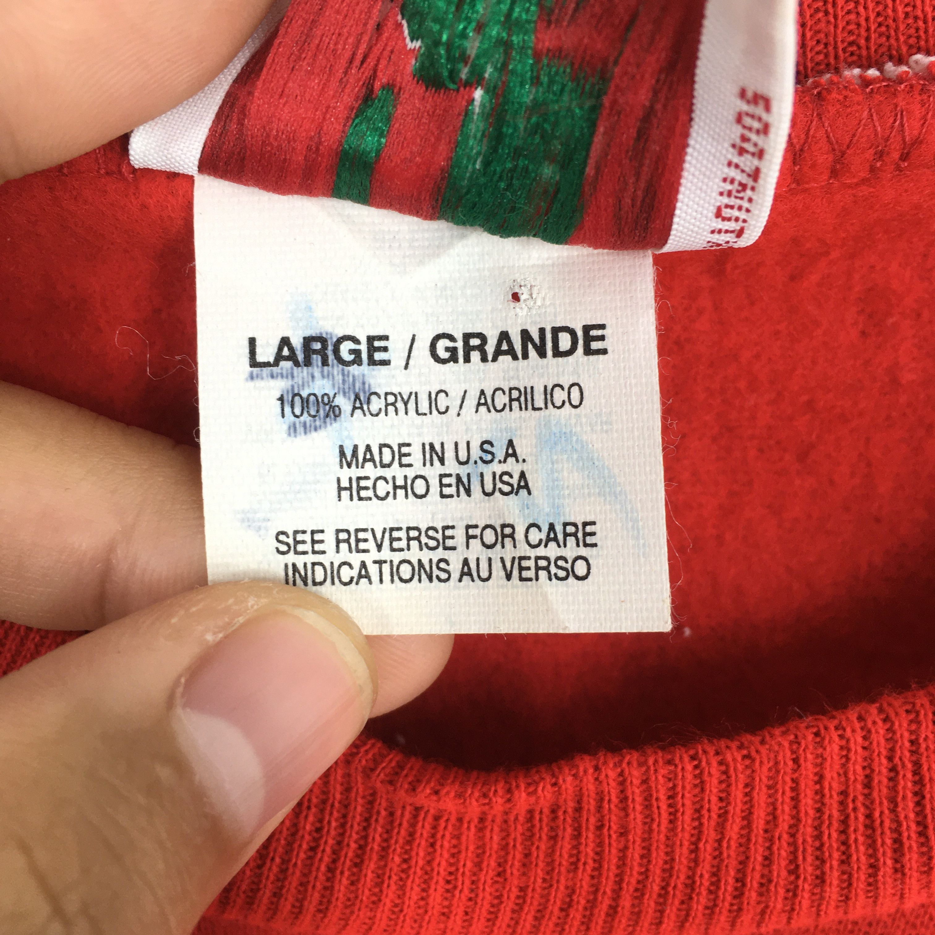 Vintage Vintage 90s Nut Cracker Nature Sweatshirt Large Size US L / EU 52-54 / 3 - 6 Thumbnail