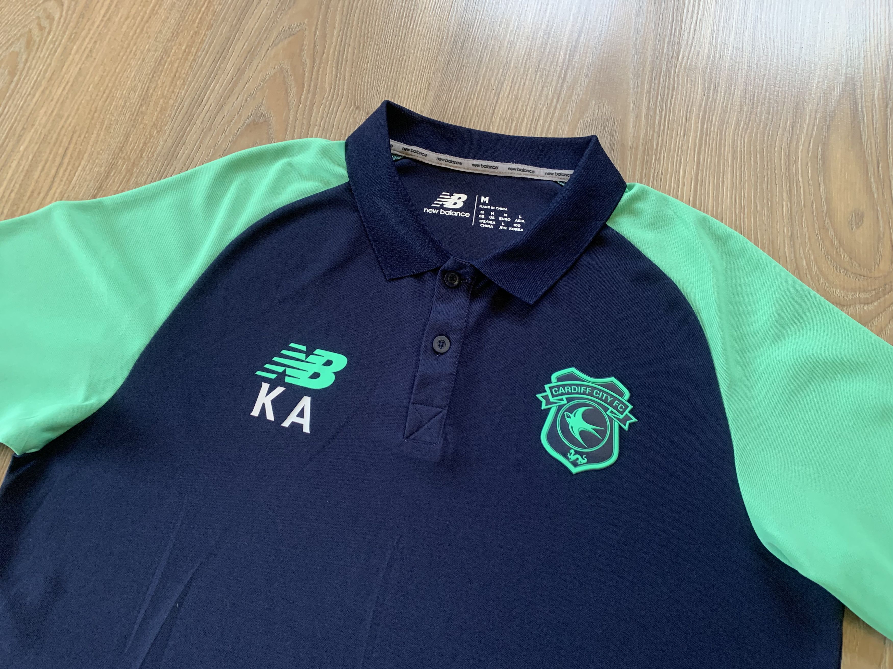 New Balance New Balance Cardiff City Football Polo T Shirt Size US M / EU 48-50 / 2 - 4 Thumbnail