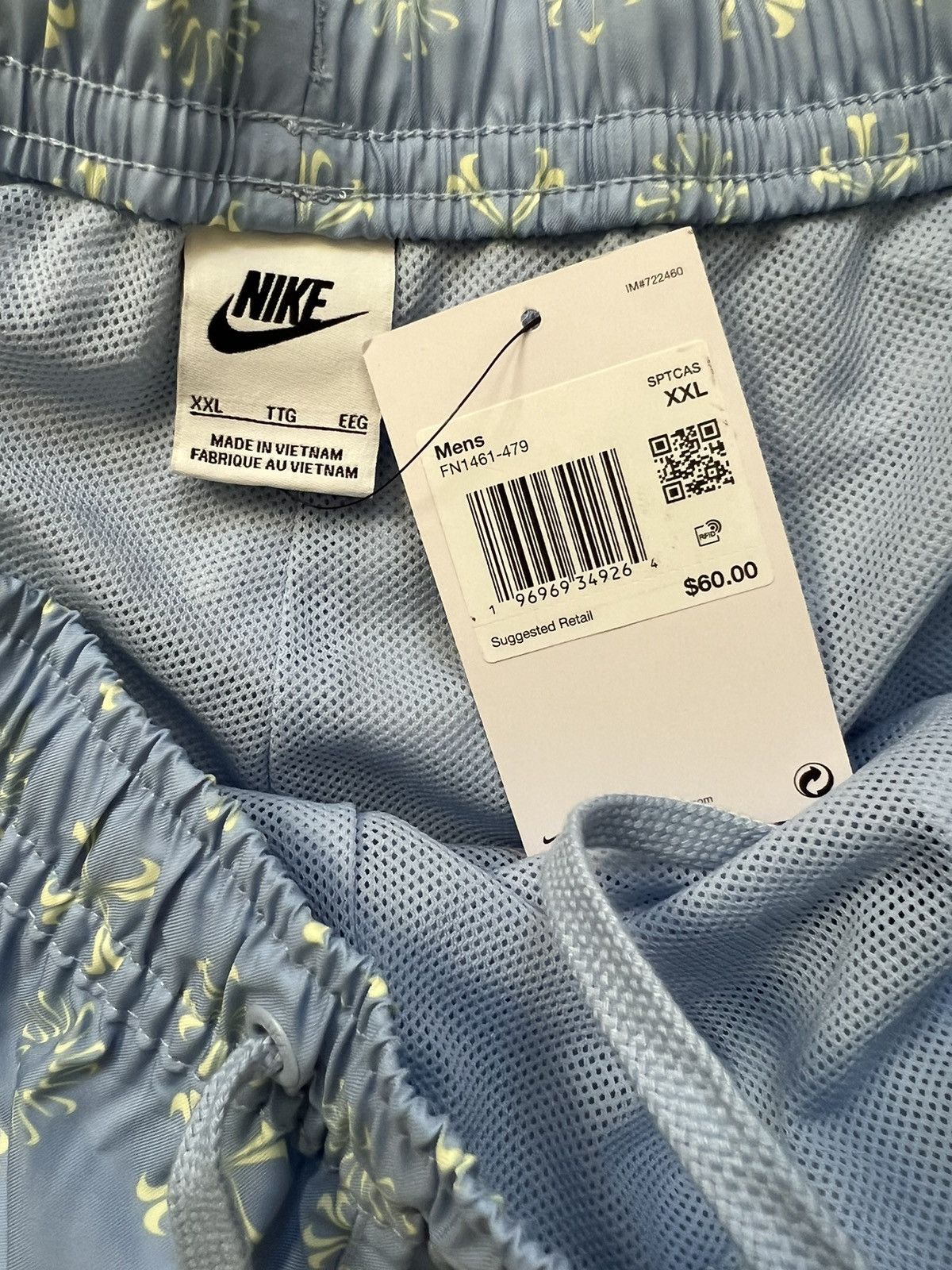 Nike Nike NSW Monogram Woven Flow Shorts Size US 36 / EU 52 - 4 Thumbnail