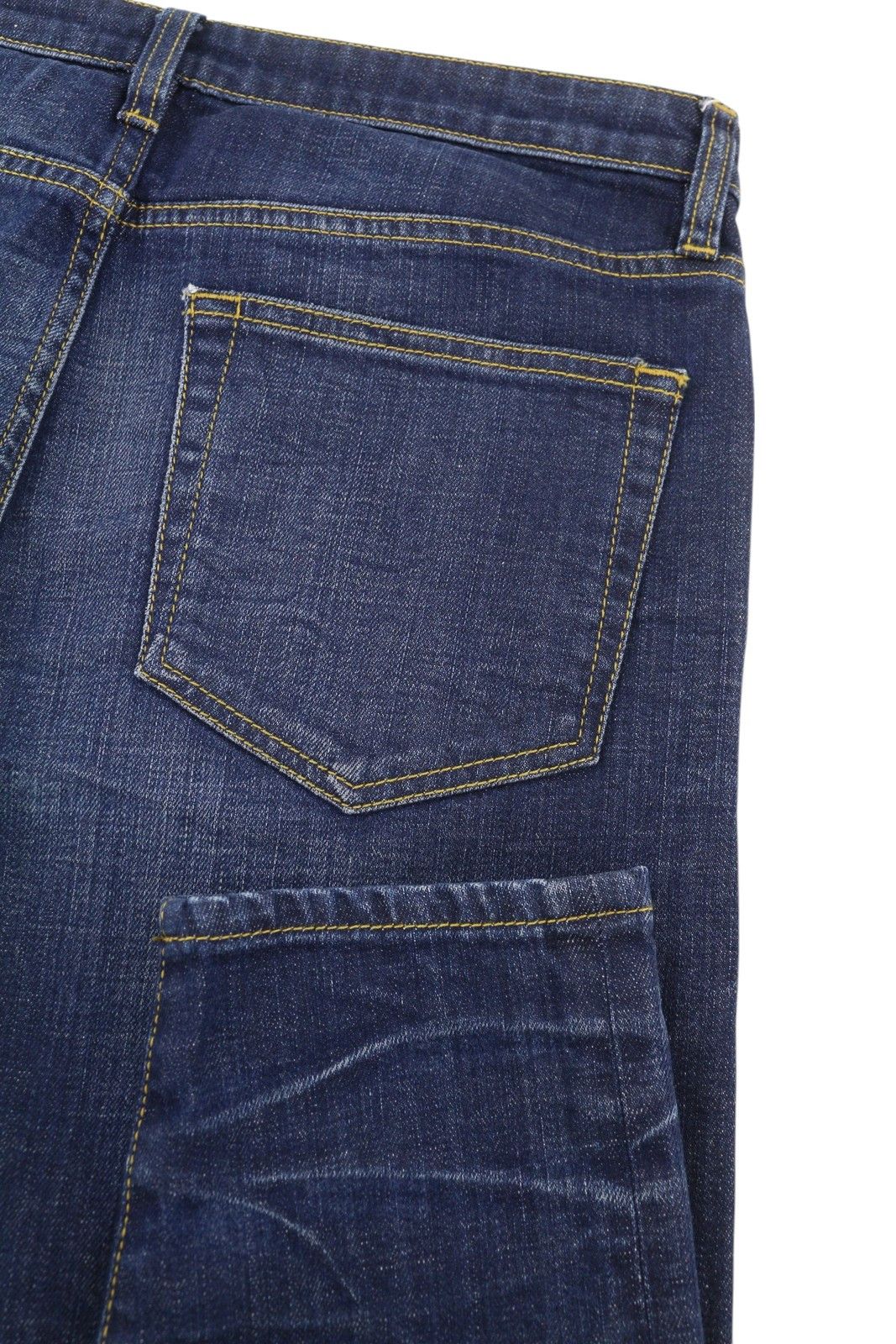 R13 BIKER BOY 27 Howell Indigo Faded Skinny Ankle 85430 Size 27" / US 4 / IT 40 - 5 Thumbnail
