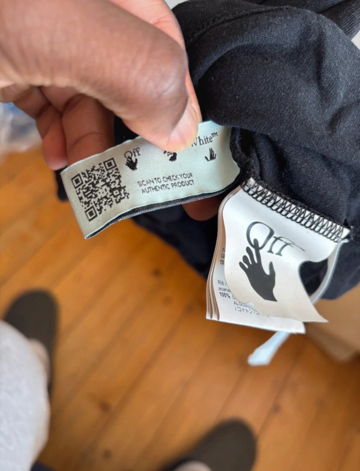 Off-White Off white cut off tee Size US S / EU 44-46 / 1 - 4 Thumbnail