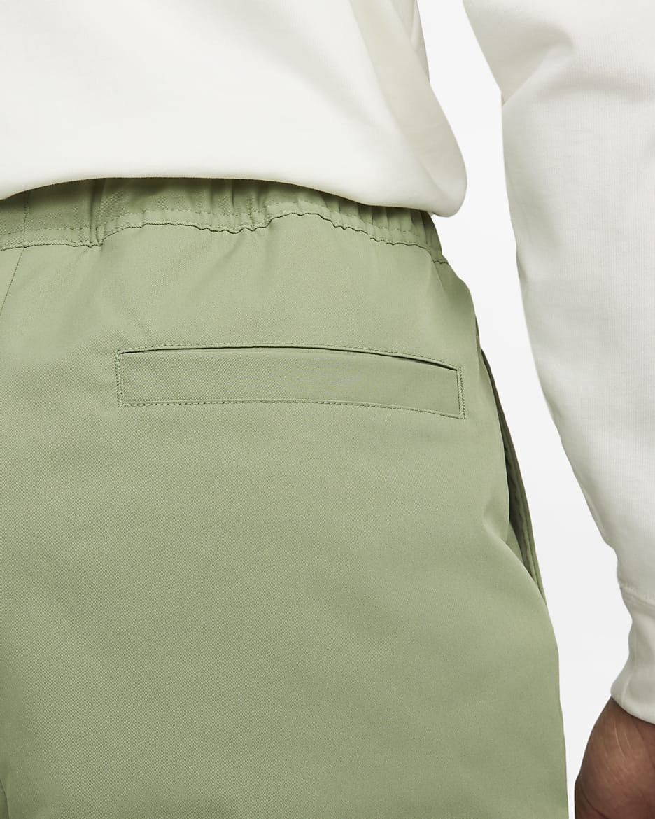 Nike Nike Club Woven Pants Green Taper Leg Size US 32 / EU 48 - 4 Thumbnail