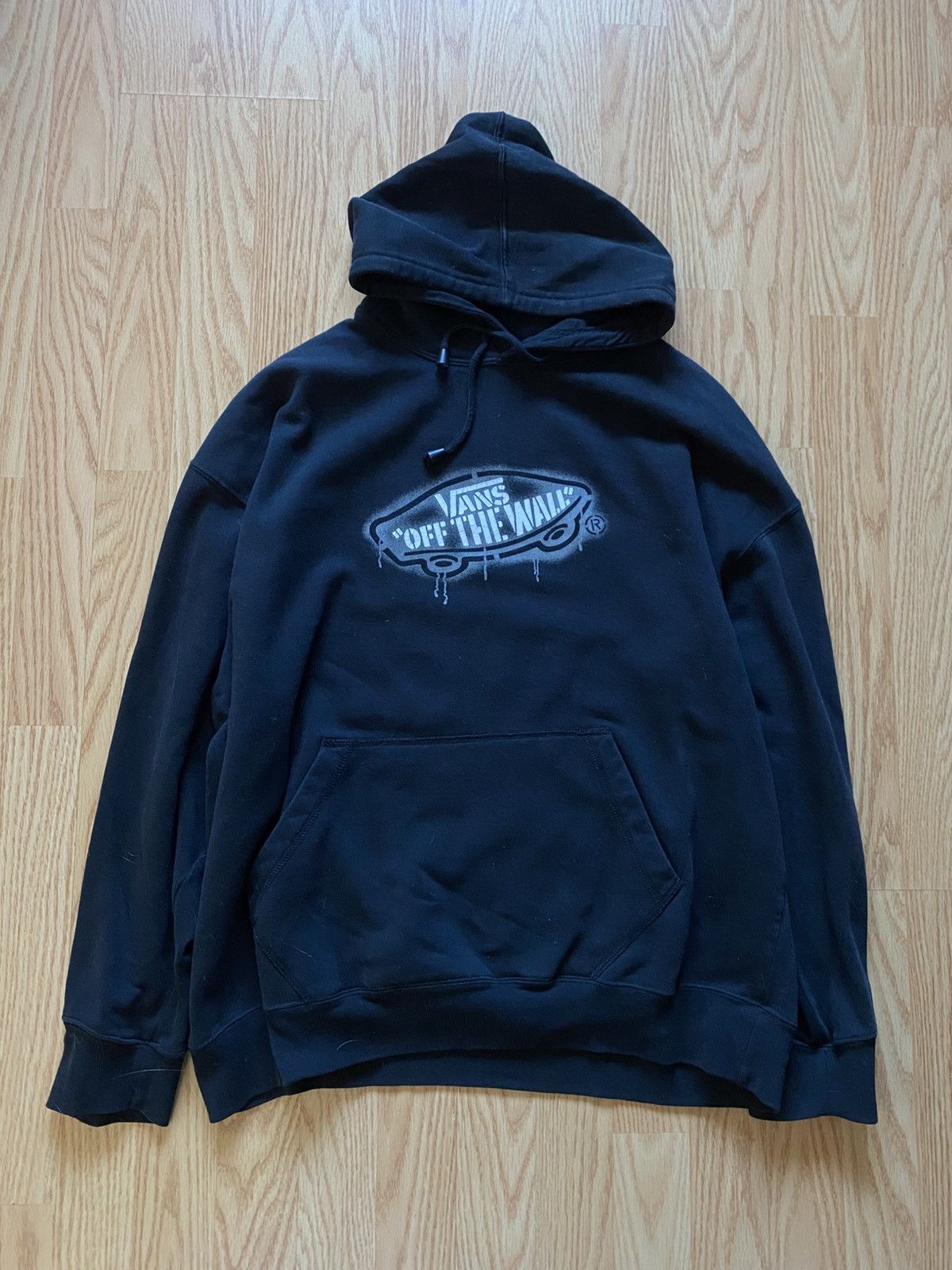 Vans Vintage Vans Skate Pullover Hoodie Sweatshirt Y2K Faded Size US M / EU 48-50 / 2 - 1 Thumbnail