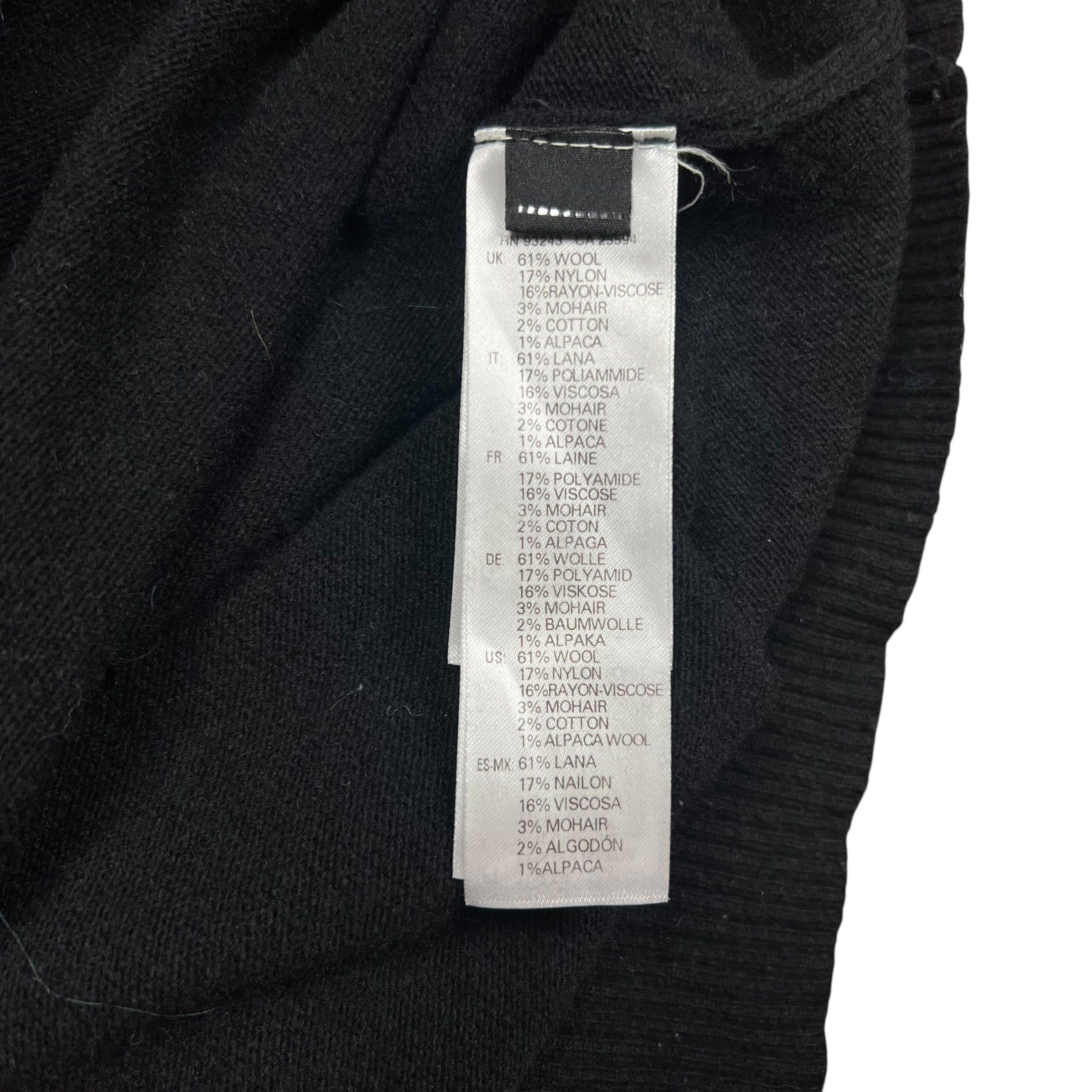 Diesel Diesel K-Superior Eagle Wool Blend Knit Sweater - L Size US L / EU 52-54 / 3 - 5 Thumbnail