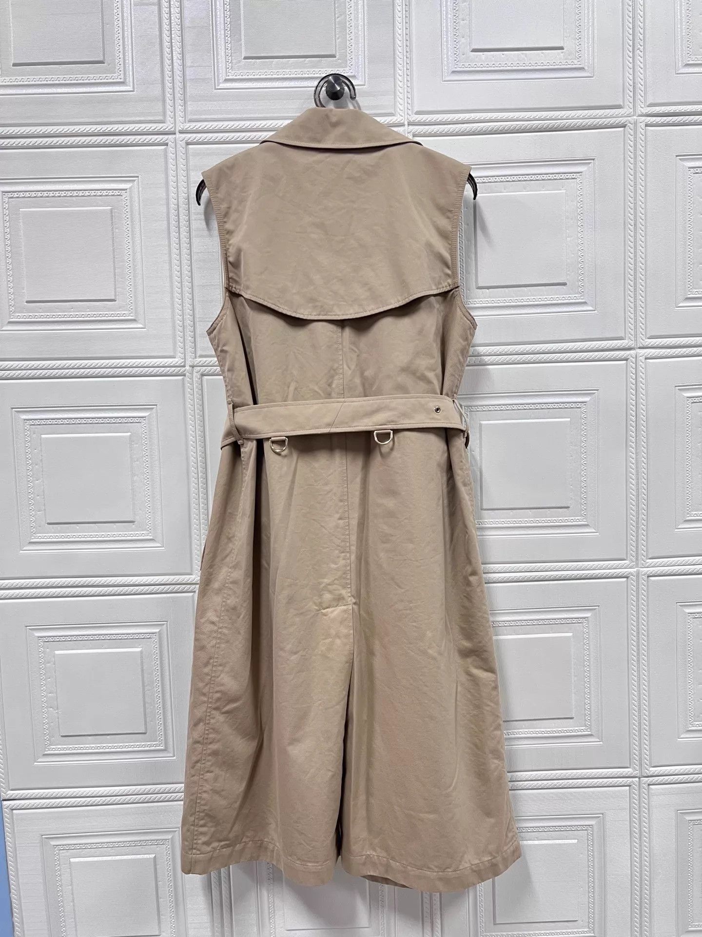 Burberry Burberry Khaki Double-Breasted Waist Trench 36 99 New Size S / US 4 / IT 40 - 2 Thumbnail