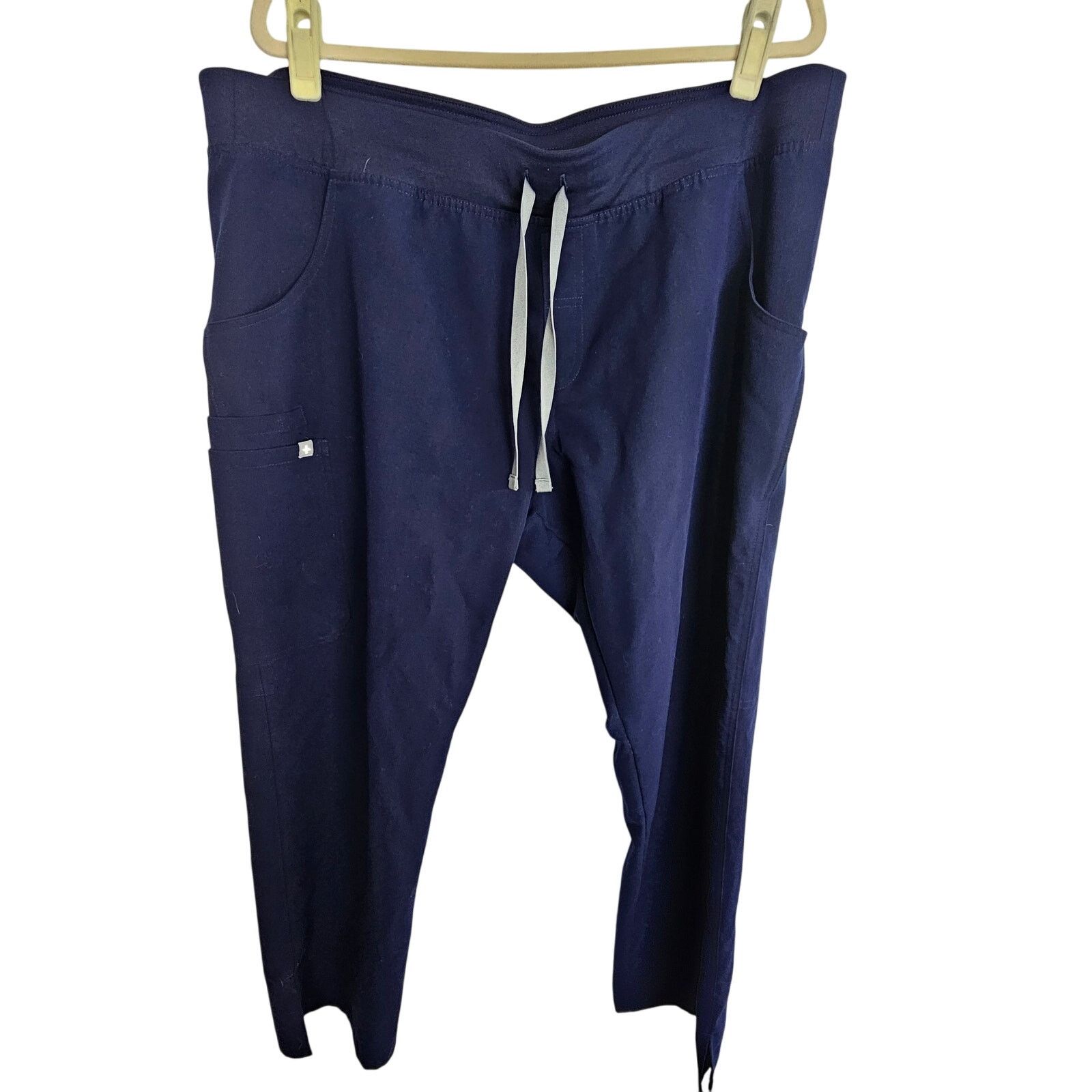 Figue Figs Scrub Pants Navy Blue Uniform Bottoms Work Pants XXL Size 42" / US 20 - 1 Thumbnail