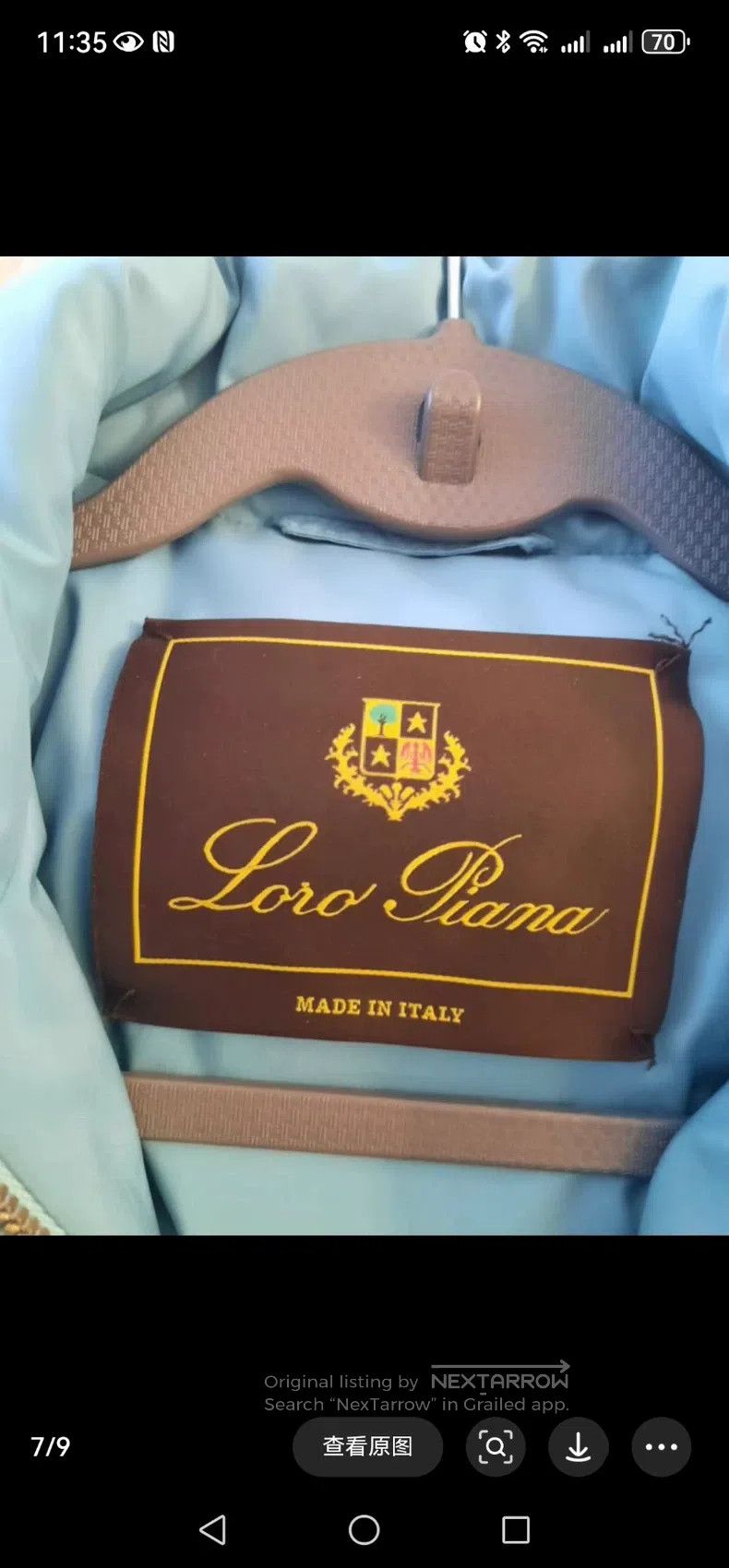 Loro Piana Loro Piana Peacock Blue Traveler's Jacket Cotton Coat Size M / US 6-8 / IT 42-44 - 4 Thumbnail