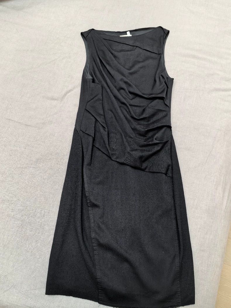 Helmut Lang HELMUT LANG size8 Heben's little black dress Size 28" / US 6 / IT 42 - 2 Thumbnail