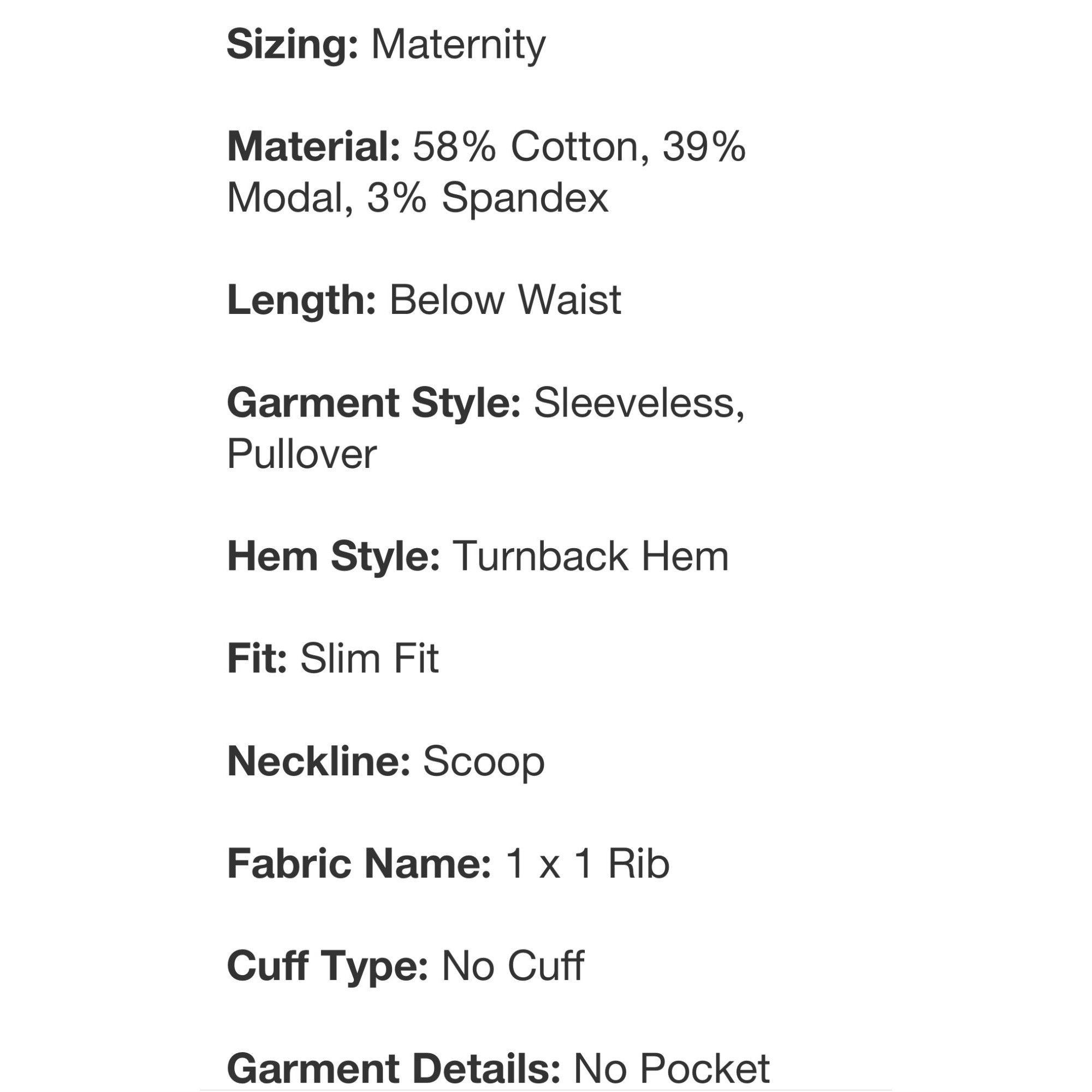 Other Isabel Maternity - Maternity Tank Top - Gray - Extra Small Size XS / US 0-2 / IT 36-38 - 9 Thumbnail