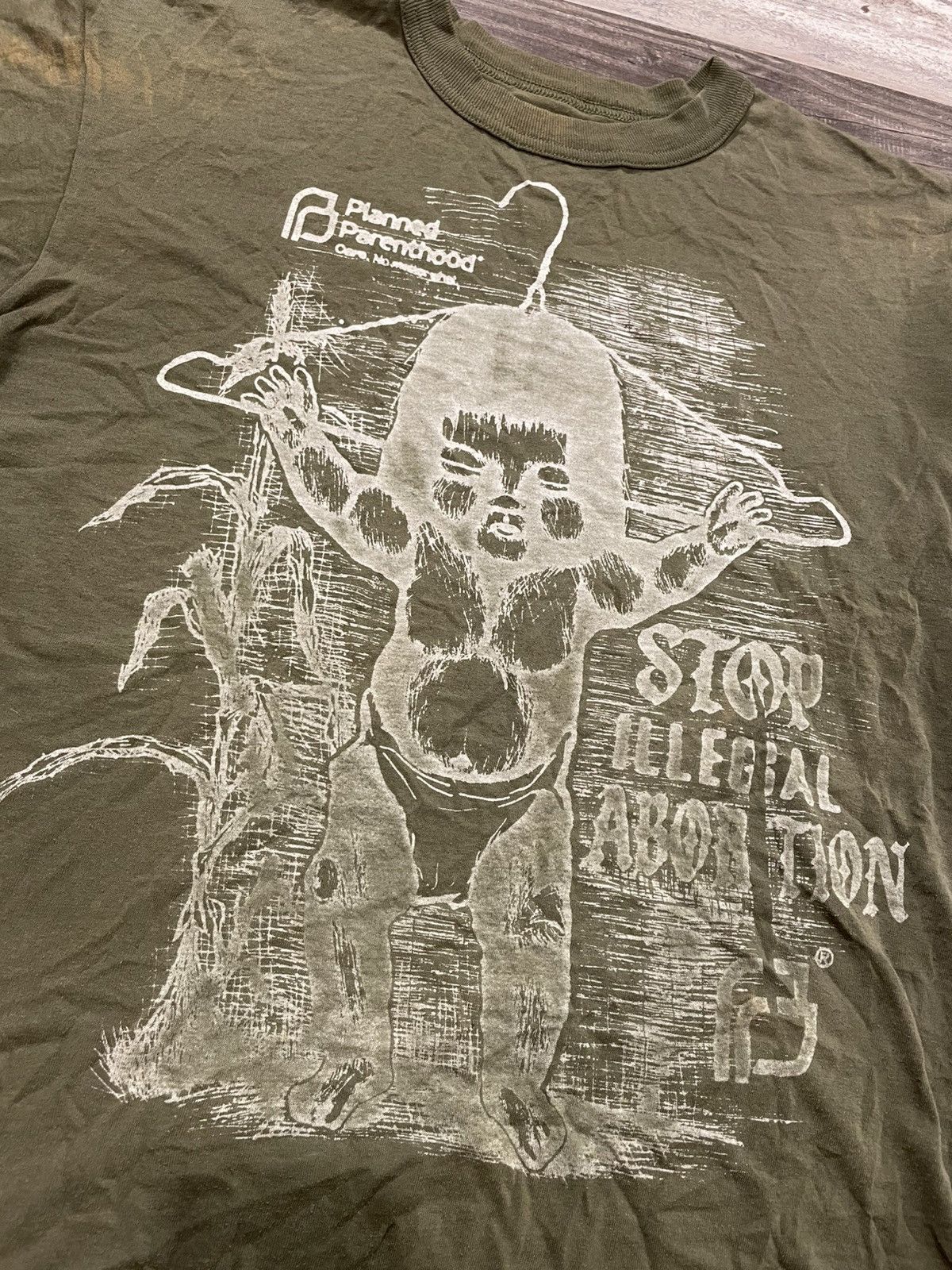 Vintage Planned Parenthood abortion political tee Size US M / EU 48-50 / 2 - 2 Thumbnail