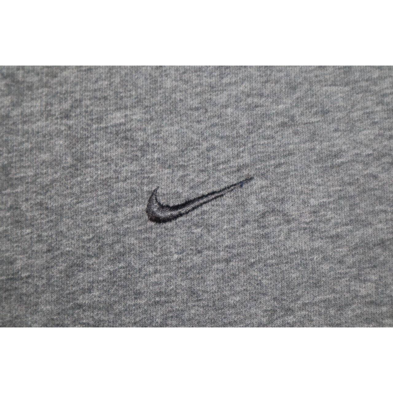 Nike Vintage Y2K Nike Swoosh Logo Grey Crewneck Sweatshirt 2XL Size US XXL / EU 58 / 5 - 6 Thumbnail