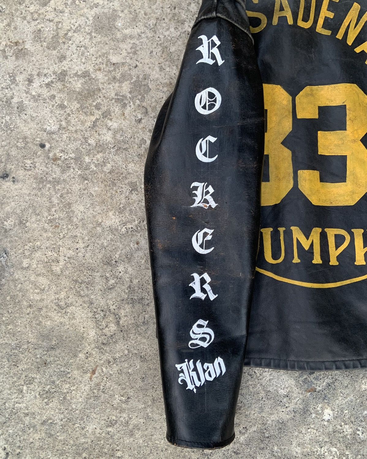 Schott × Vintage Vtg Schott “TRIUMPH” Destressed Cafe Racer Leather Jacket Size US M / EU 48-50 / 2 - 10 Thumbnail