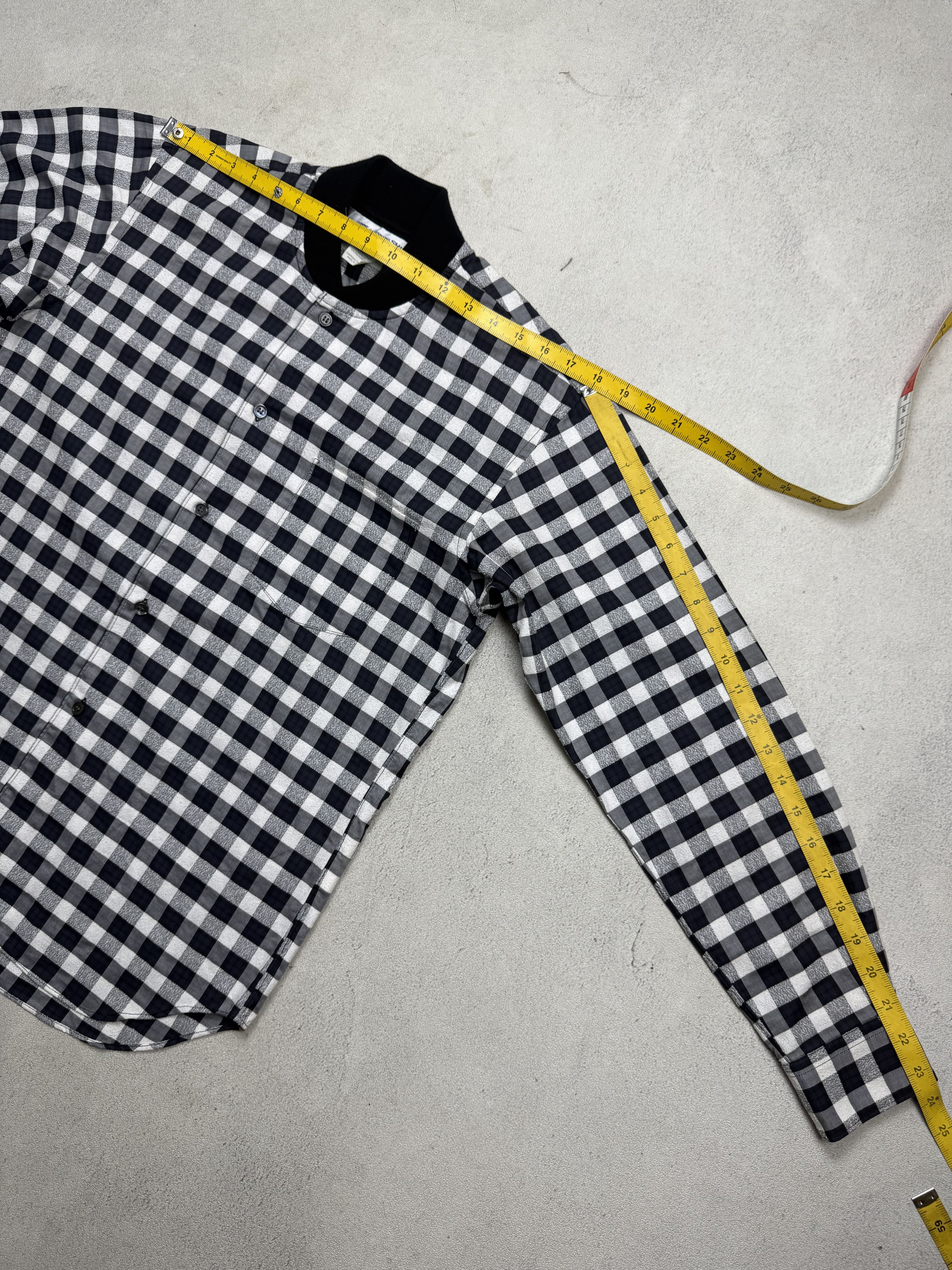 Comme des Garcons Comme des Garcons Gingham Check Long Sleeve Shirt Size US S / EU 44-46 / 1 - 8 Thumbnail