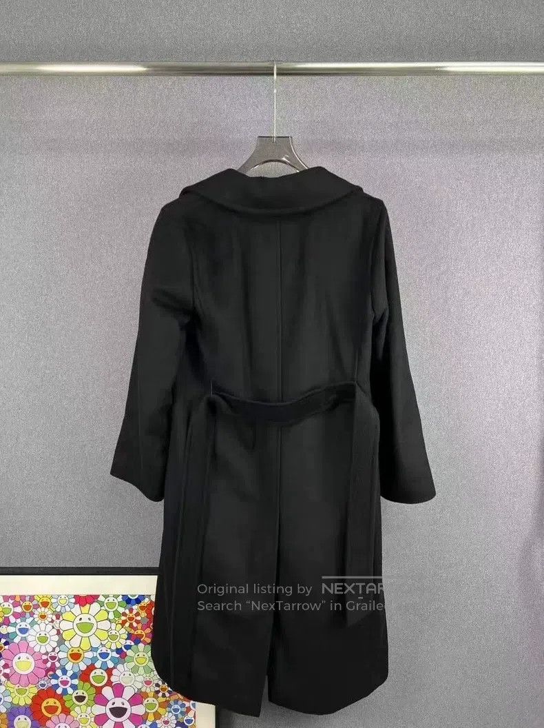 Max Mara Max Mara Black Coat Jacket Size XS / US 0-2 / IT 36-38 - 2 Thumbnail