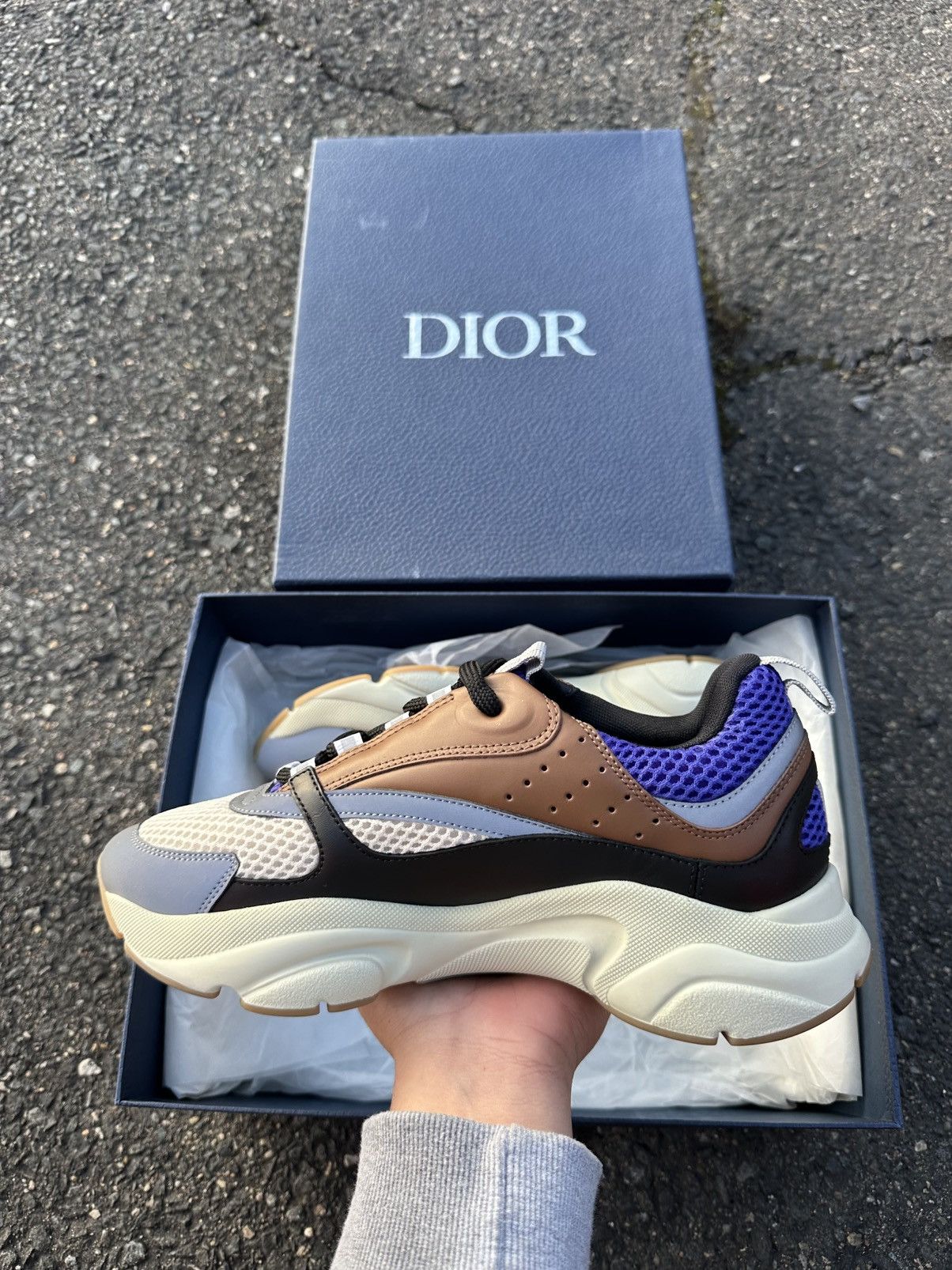 Dior Dior B22 Coffee Violet Size US 8 / EU 41 - 3 Thumbnail