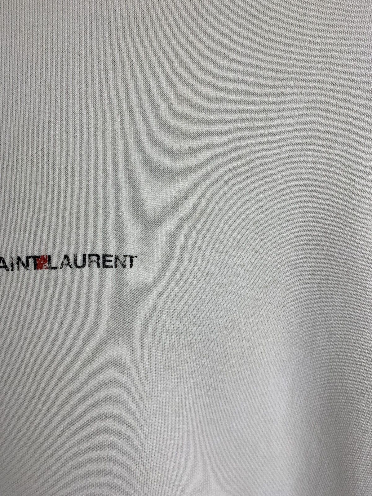 Saint Laurent Paris Saint Laurent Paris Hoodie Men’s Size M Cream Size US M / EU 48-50 / 2 - 15 Thumbnail