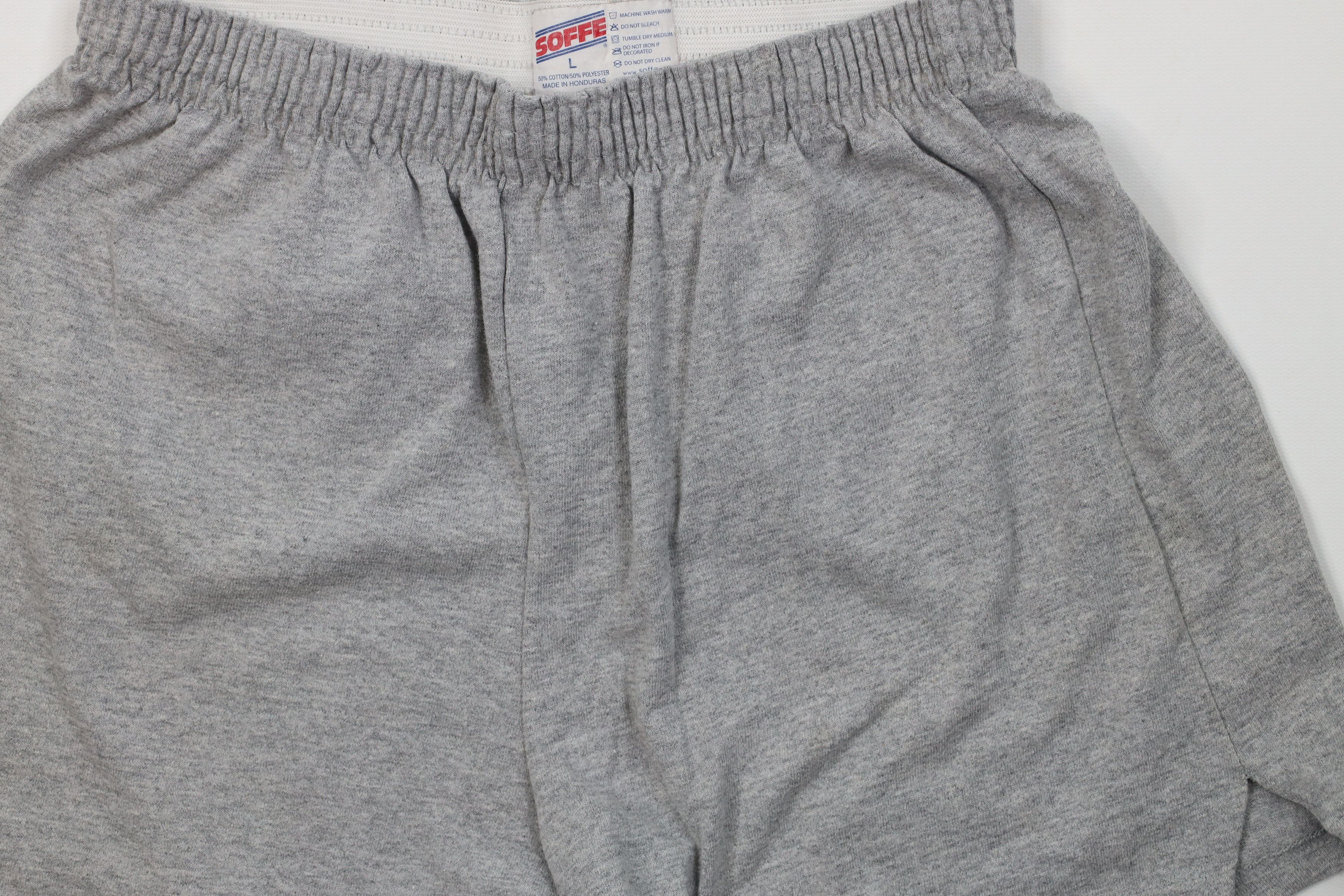 Vintage Vintage 90s Y2K Streetwear Hot Booty Shorts Heather Gray Size 26" / US 2 / IT 38 - 3 Thumbnail