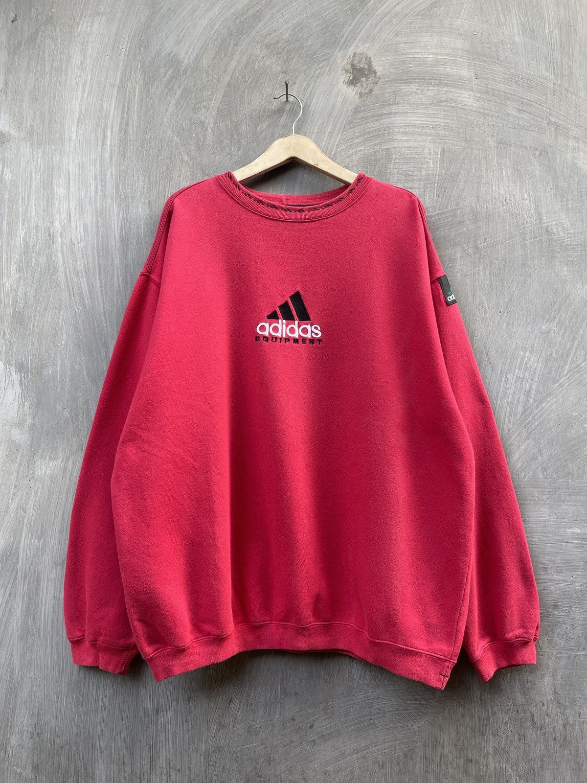 Adidas Adidas Equipment Blue Faded Vintage | Rare Look. Size US XL / EU 56 / 4 - 2 Thumbnail