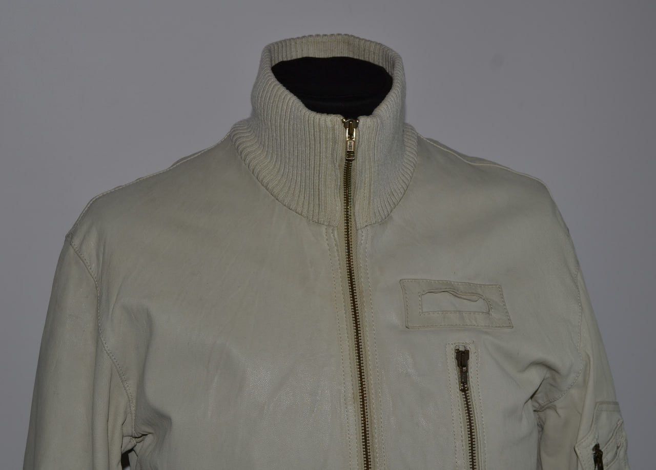 Allsaints Rare Vintage allsaints Jacket Leather Men Size L Size US L / EU 52-54 / 3 - 2 Thumbnail