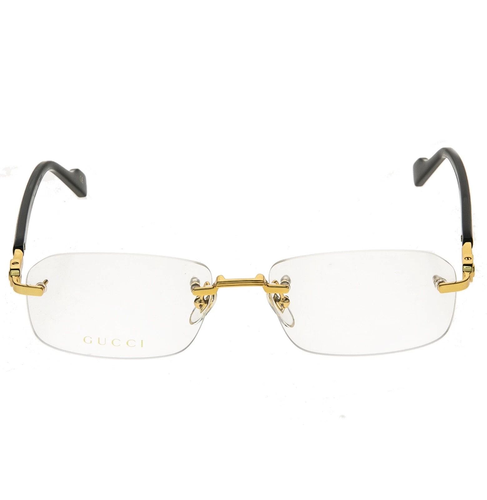 Gucci GUCCI GG1221O 1221 Black Classic Narrow Eyeglasses 001 Size ONE SIZE - 2 Thumbnail
