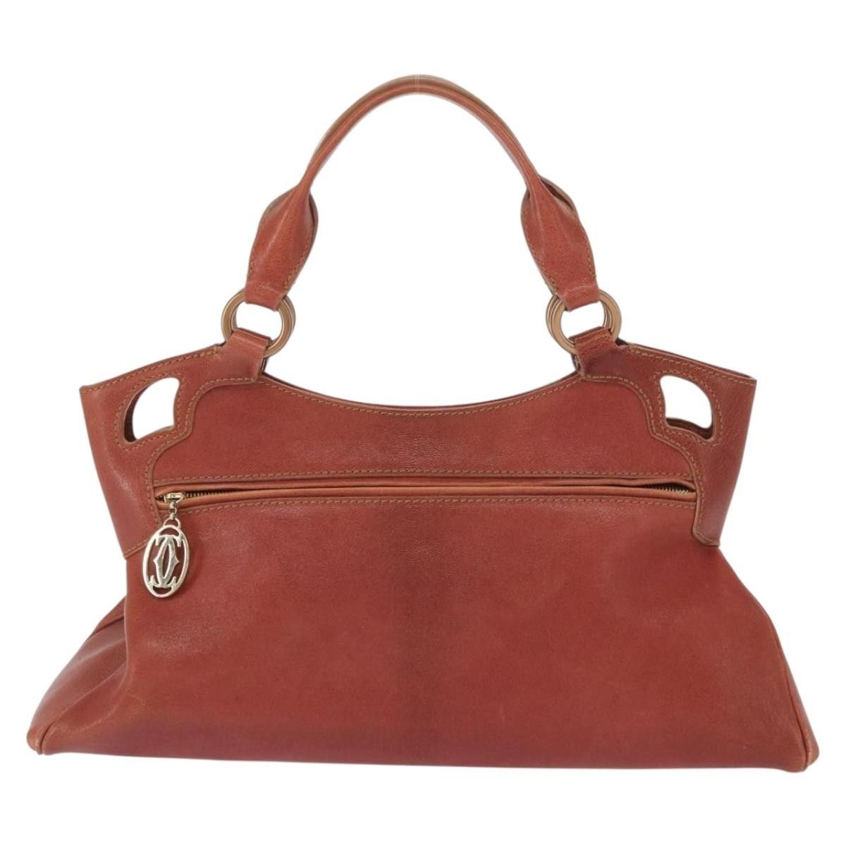 Cartier cartier Marcello Handbag Leather Size ONE SIZE - 1 Thumbnail