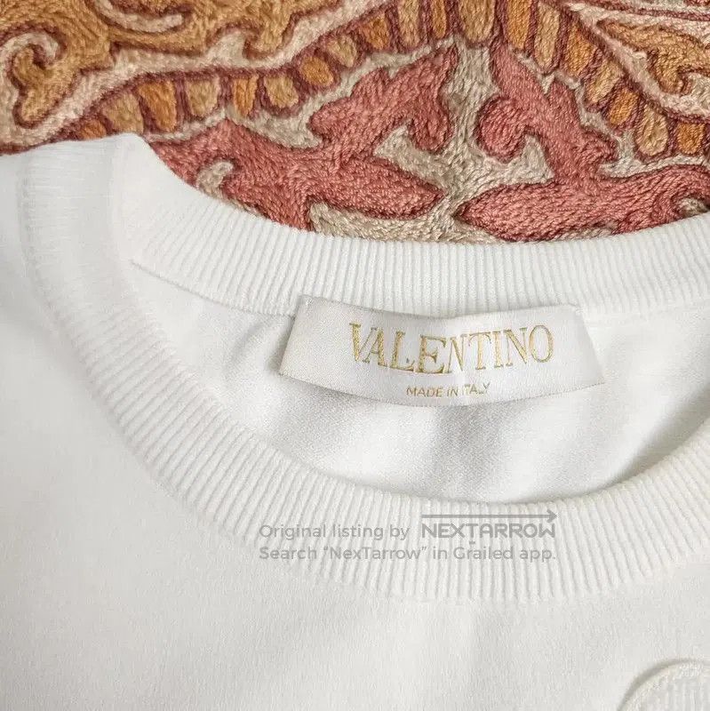 Valentino Valentino White Embroidered Short Dress . Size XS / US 0-2 / IT 36-38 - 7 Thumbnail