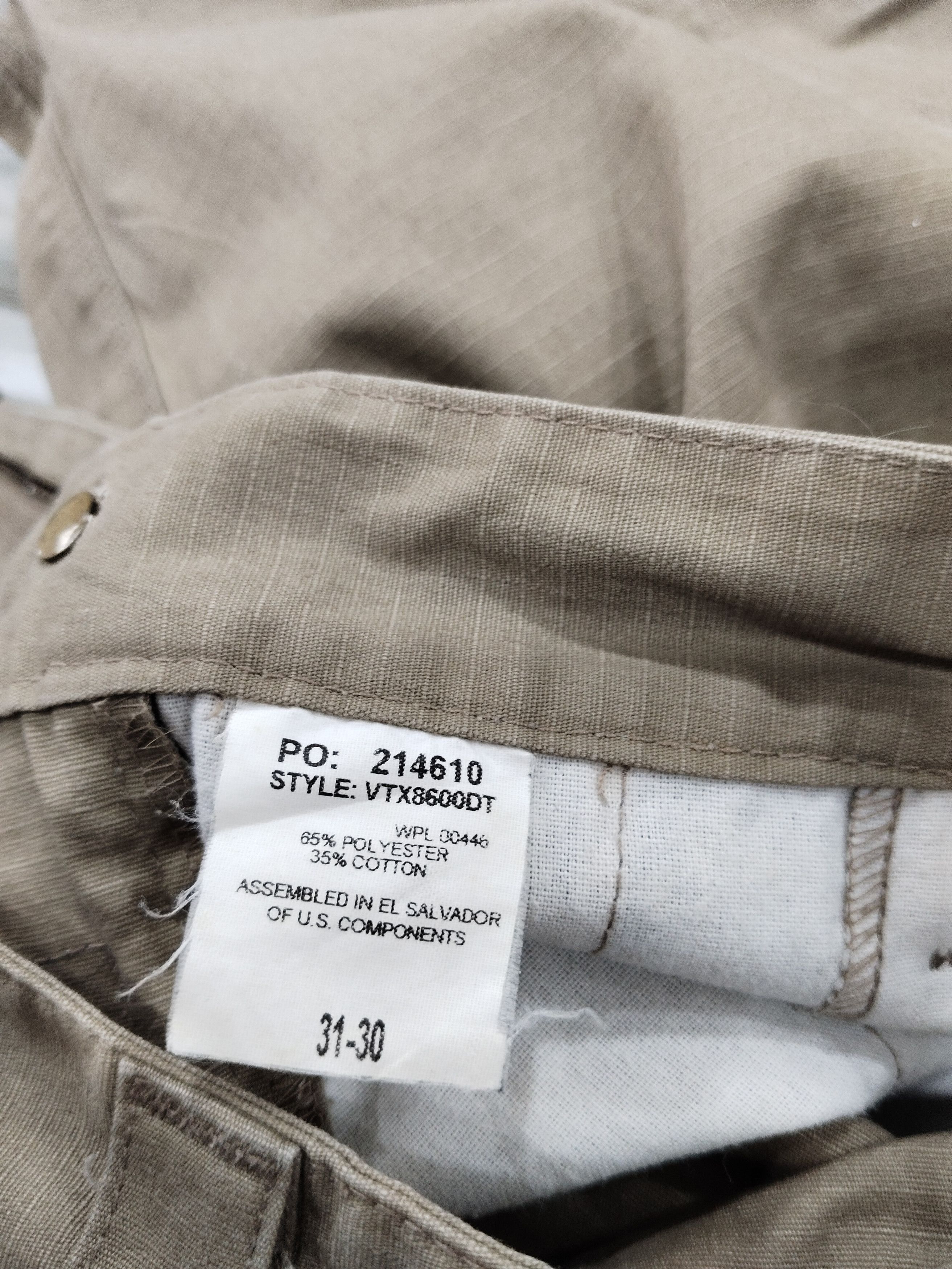 Japanese Brand × Lil Uzi Vert × Vertabrae Vertx Tactical Multipocket Cargo Pant Size US 31 - 9 Thumbnail
