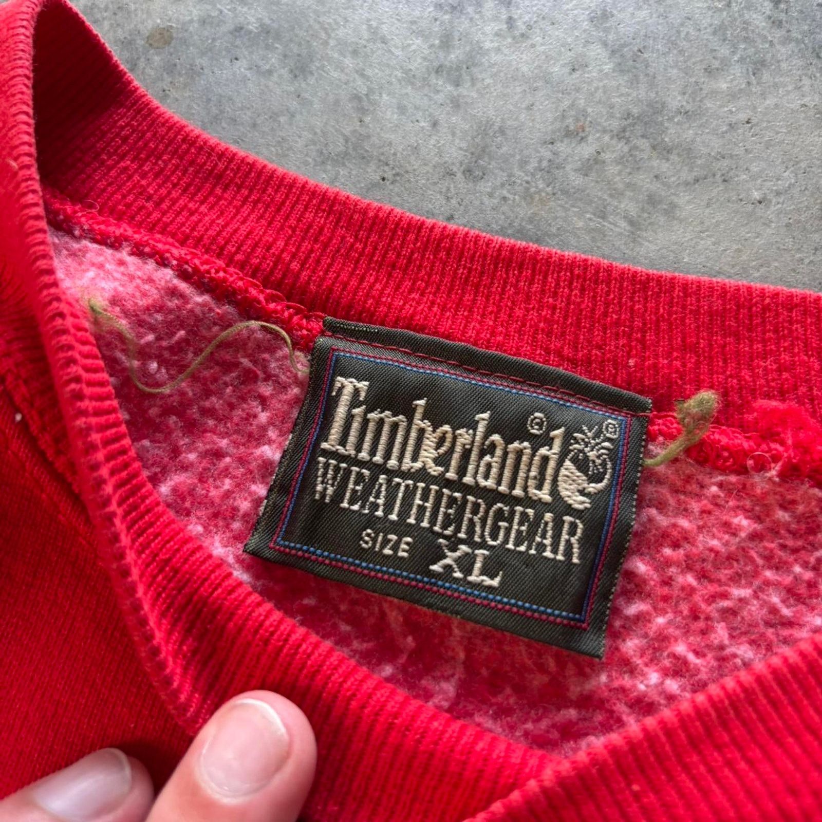 Timberland × Vintage Vintage 90s Timberland Weather Gear Embroidered Crewneck Size US XL / EU 56 / 4 - 3 Thumbnail