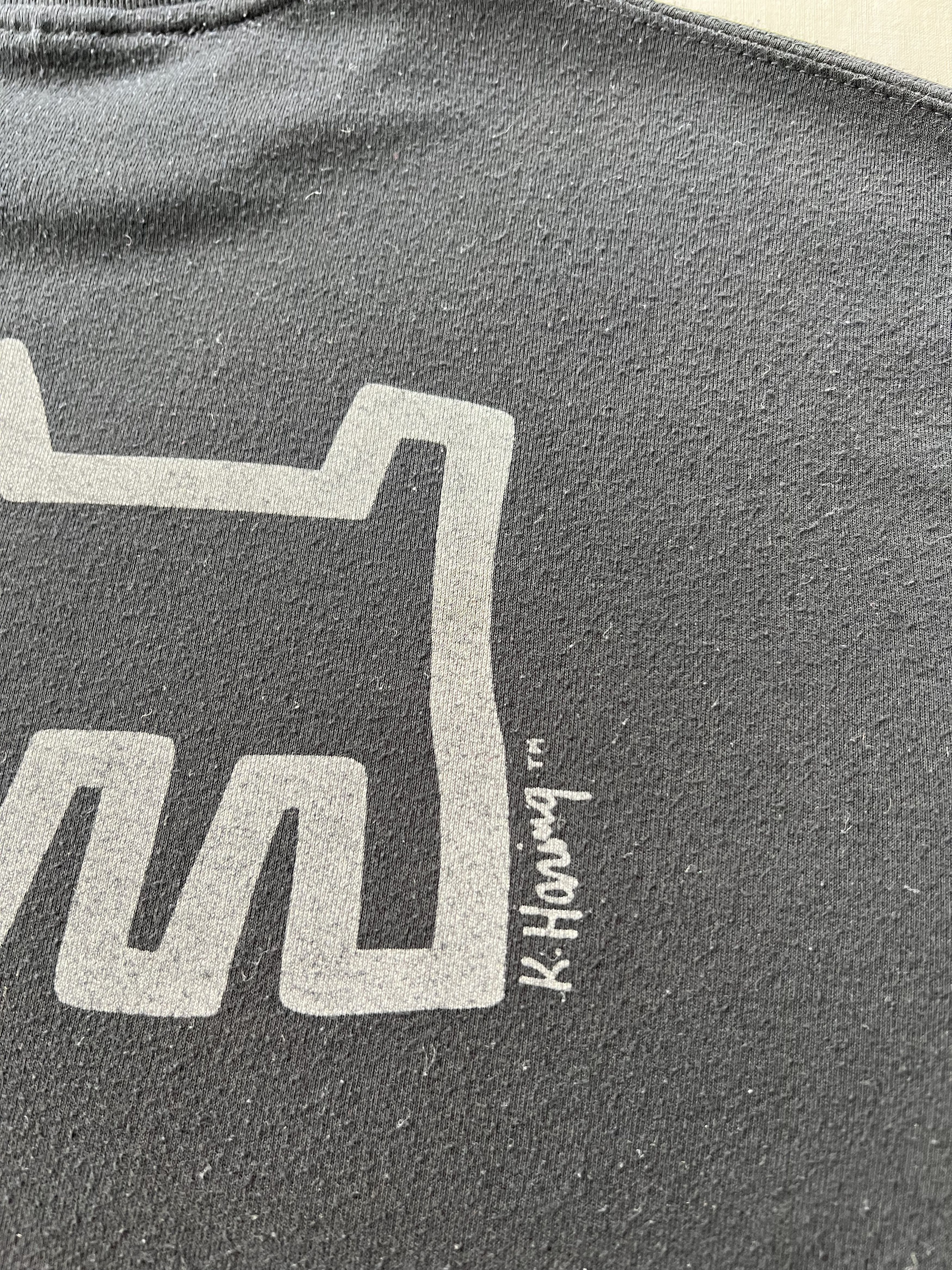 Arts & Science Vintage 90s Keith Haring Art Black T-shirt Size US S / EU 44-46 / 1 - 16 Thumbnail