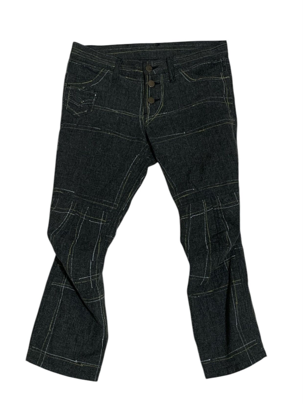 Christopher Nemeth 3D Sketch Trousers Size US 30 / EU 46 - 2 Thumbnail