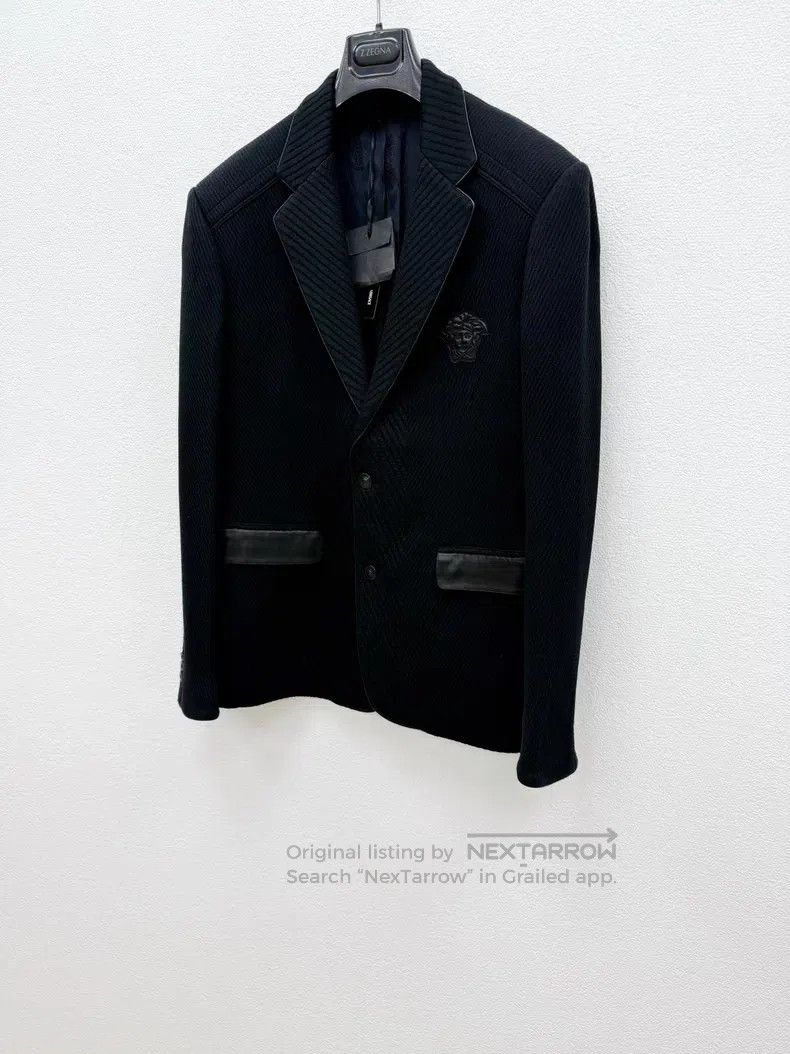 Versace Versace Dark pattern casual suit Size 54R - 3 Thumbnail