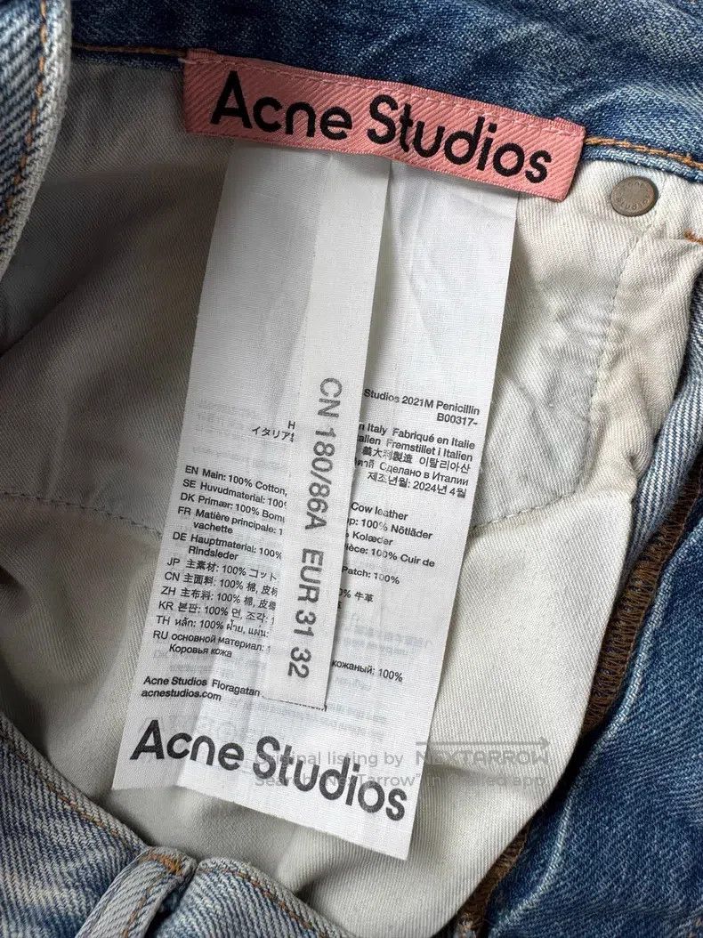 Acne Studios Acne Studios Indigo-dyed jeans Size US 31 - 8 Thumbnail