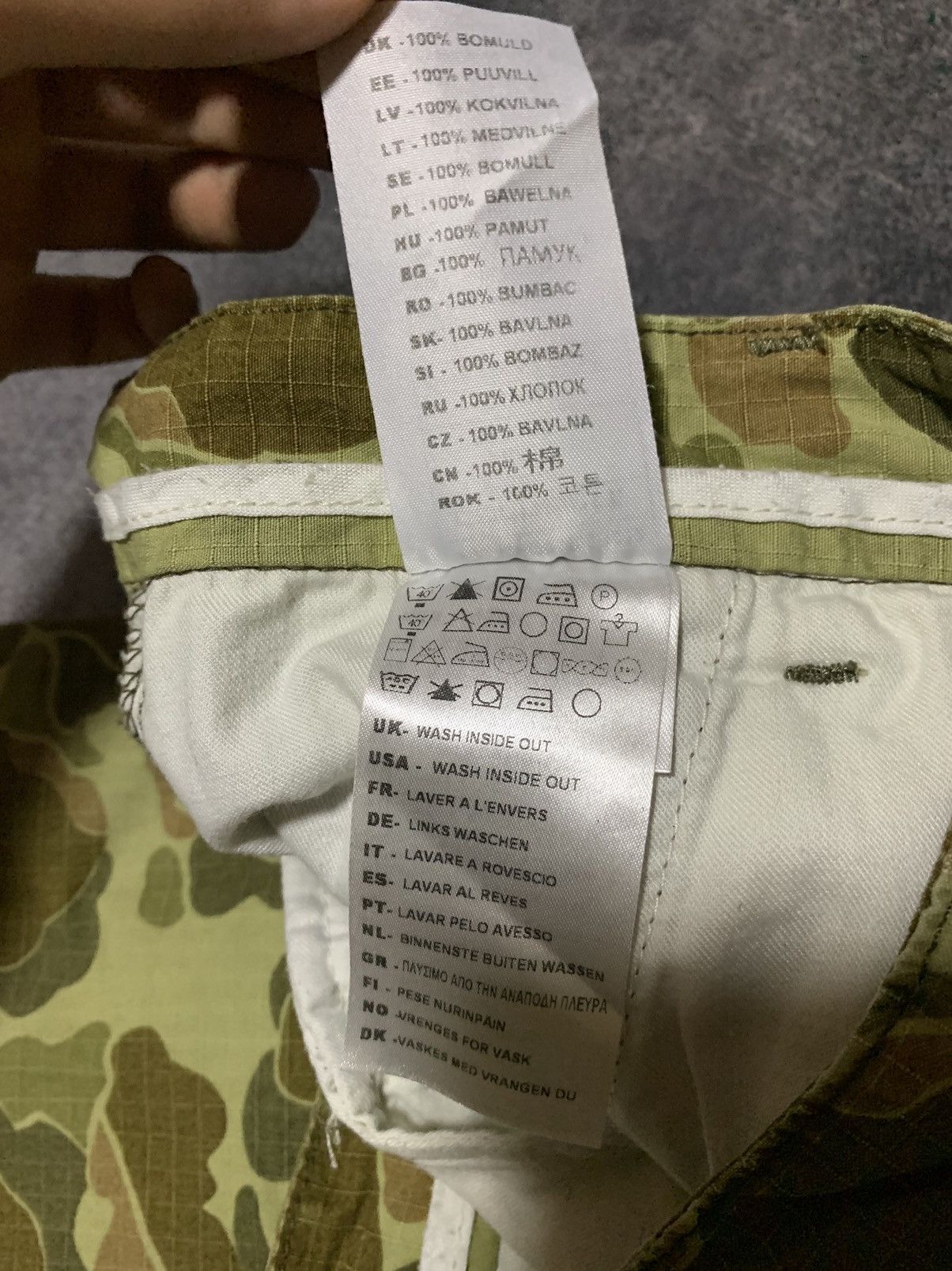 Carhartt × Carhartt Wip Carhartt WIP Sid Pant Hondo Camo Isle Slim Fit W26 L32 Size US 26 / EU 42 - 7 Thumbnail
