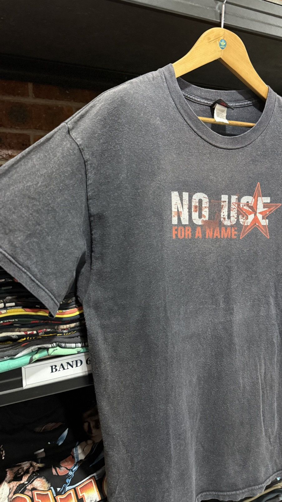 Band Tees Thrashed Vintage No Use For A Name Band Sun Faded Grunge T Size US XL / EU 56 / 4 - 3 Thumbnail