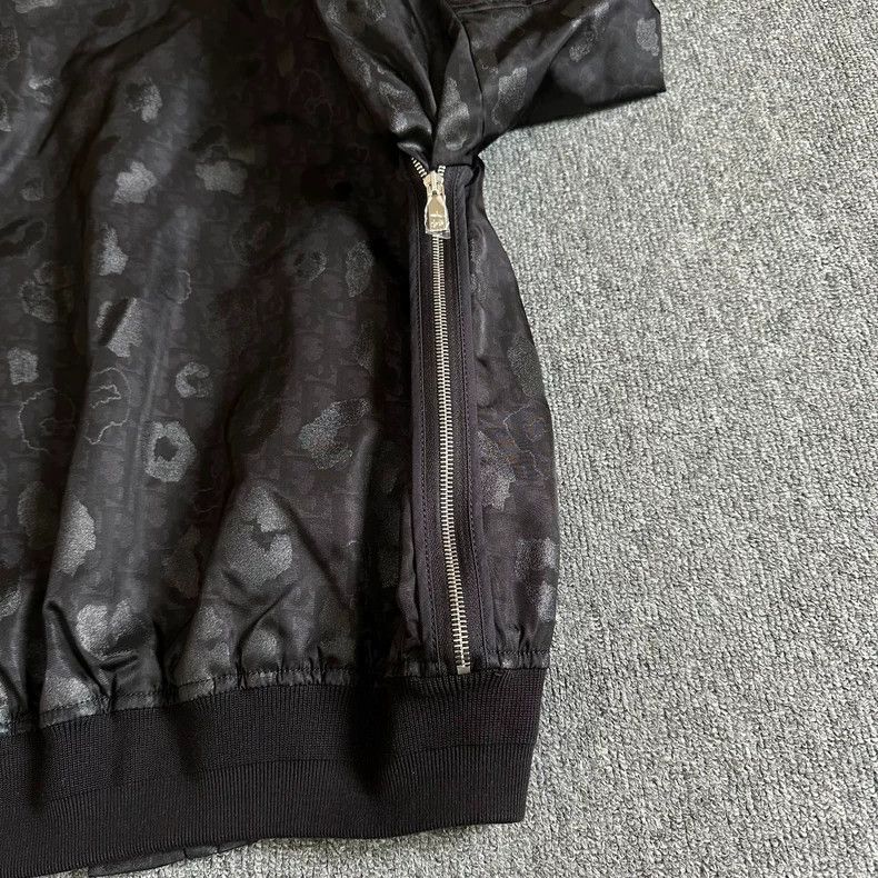 Dior Dior Black full-print coated logo pilot jacket 2505-Nextarr Size US M / EU 48-50 / 2 - 5 Thumbnail