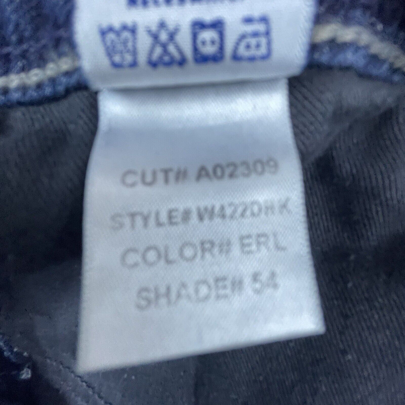 Hudson Hudson Jeans Women 30 Blue Flap Pocket Collin Skinny Stretch Size 30" / US 8 / IT 44 - 10 Thumbnail
