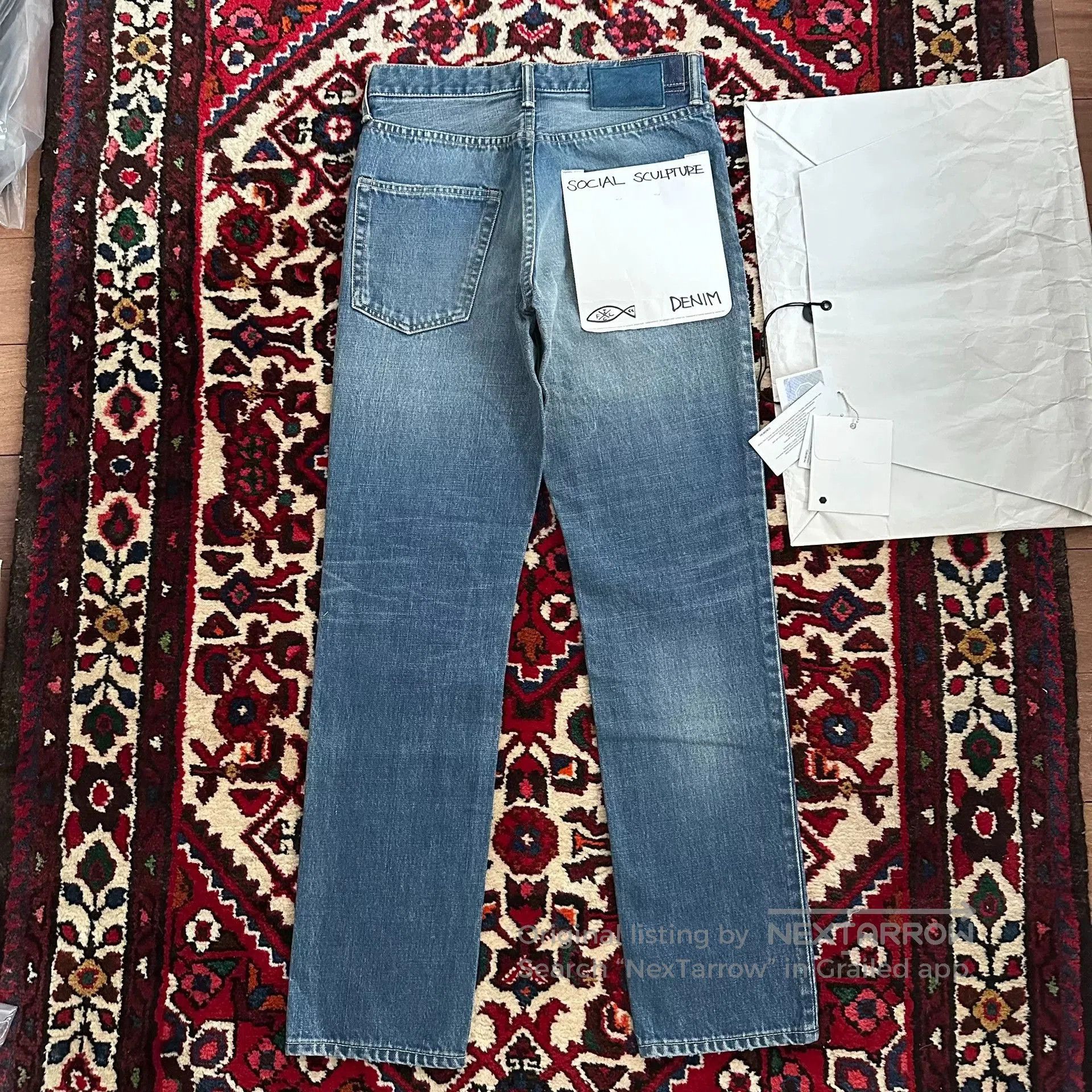 Visvim visvim 18ss Journeyman Wide Mud Jeans. Size US 30 / EU 46 - 2 Thumbnail