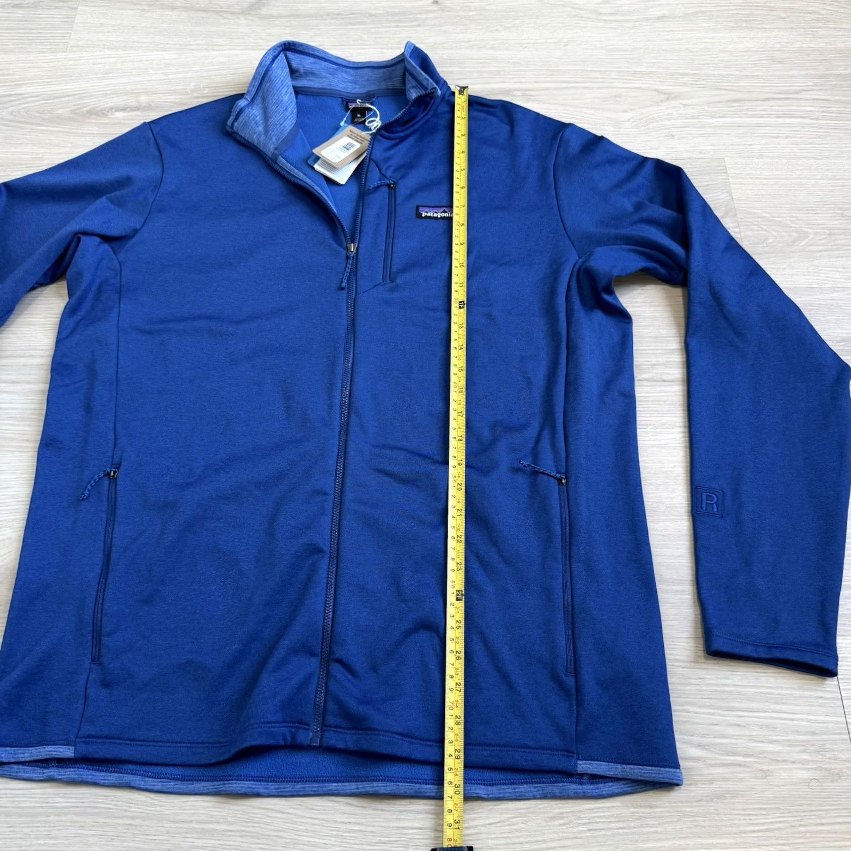 Patagonia Patagonia R1 Daily Jacket Mens XL Blue Zip Mid-Length with Tags Size US XL / EU 56 / 4 - 6 Thumbnail