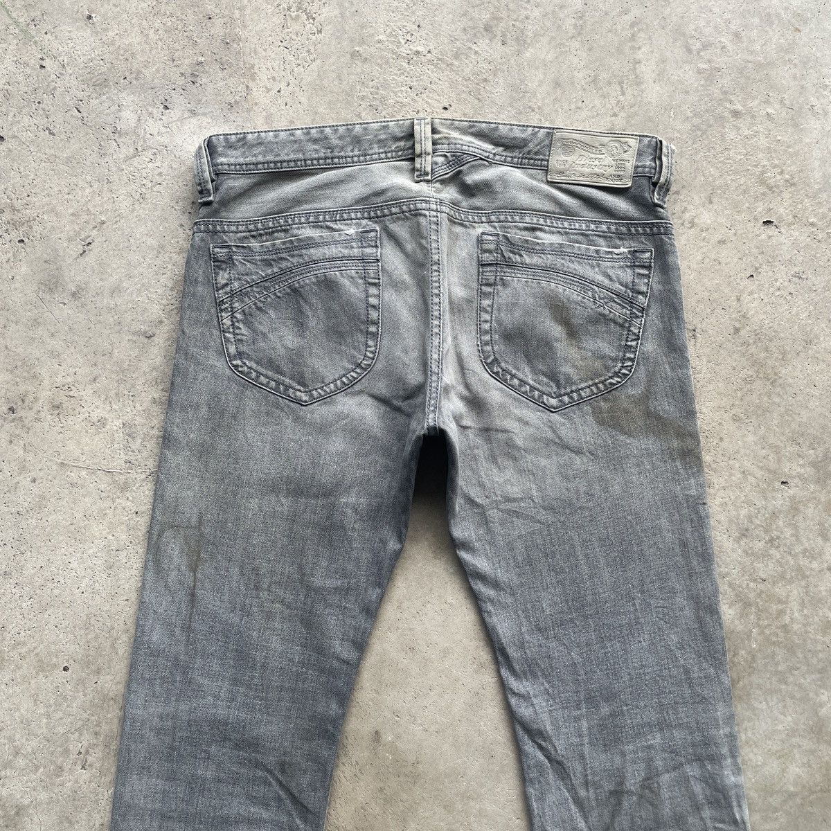 Diesel Vintage Diesel Industry Thanaz Faded Black Jeans Pants W35 Size US 35 - 10 Thumbnail
