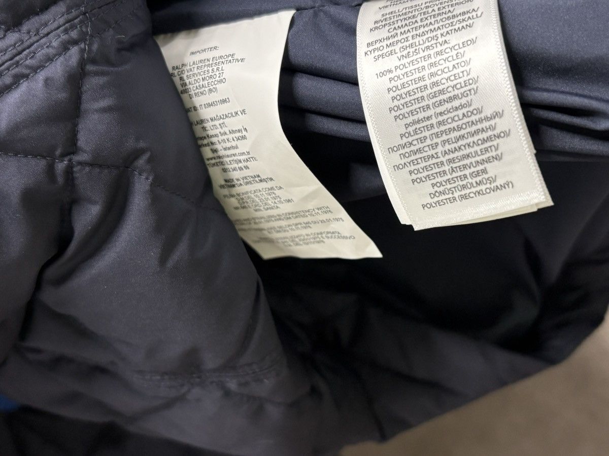 Polo Ralph Lauren Navy Quilted Hooded Jacket Ralph Lauren Men’s Size M – New Size US M / EU 48-50 / 2 - 9 Thumbnail