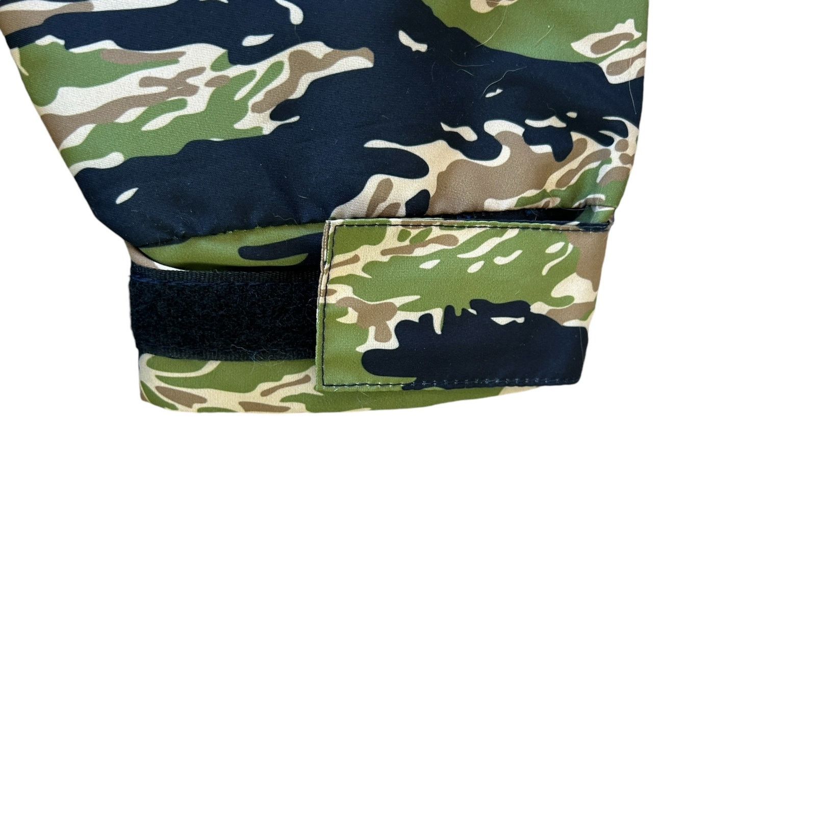 Huf HUF Camo Jacket Windbreaker Mens Med Green Black Streetwear Size US M / EU 48-50 / 2 - 12 Thumbnail