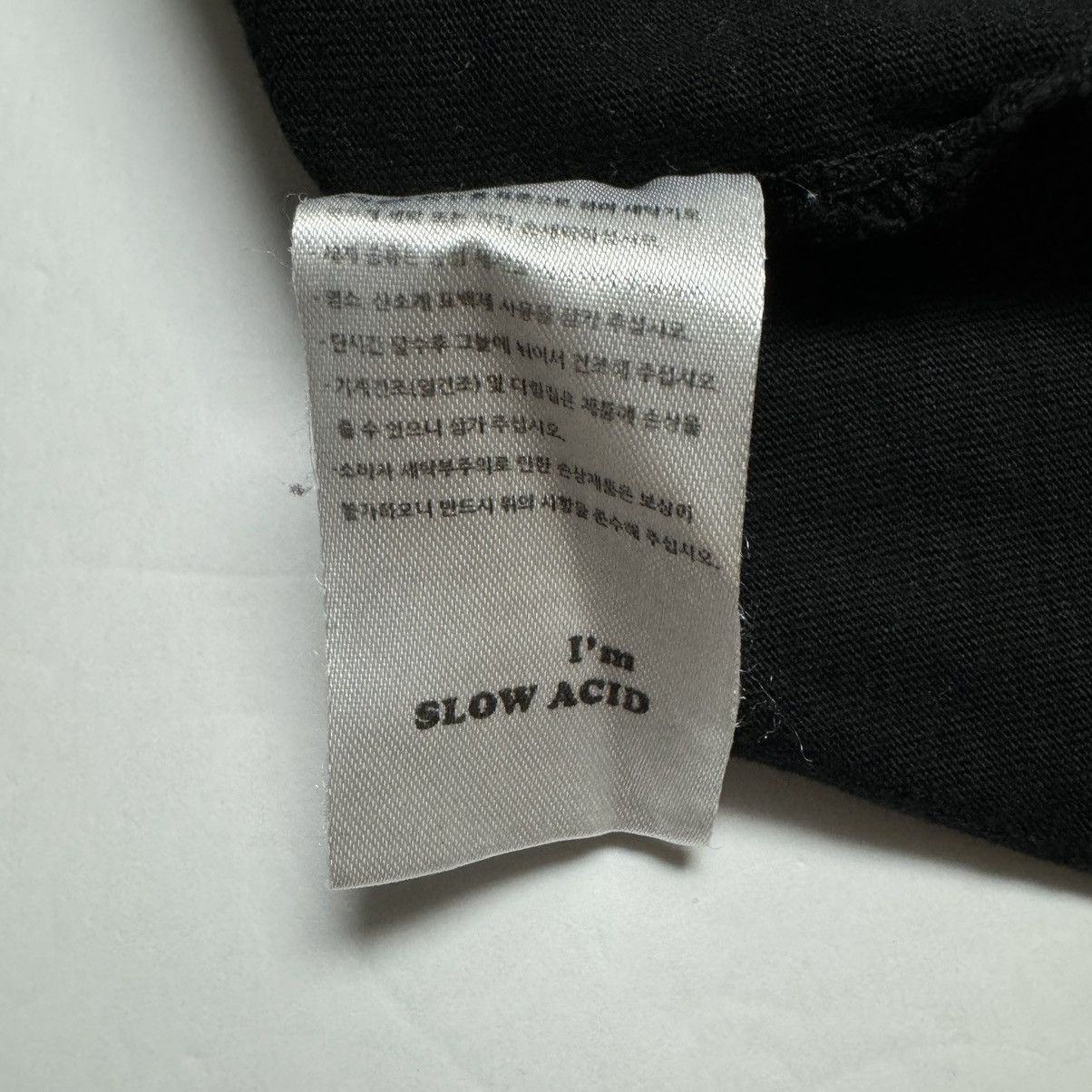 Japanese Brand SLOWACID × TEDDYISLAND NCT Black Crewneck Relaxed Fit Tee Size US M / EU 48-50 / 2 - 7 Thumbnail